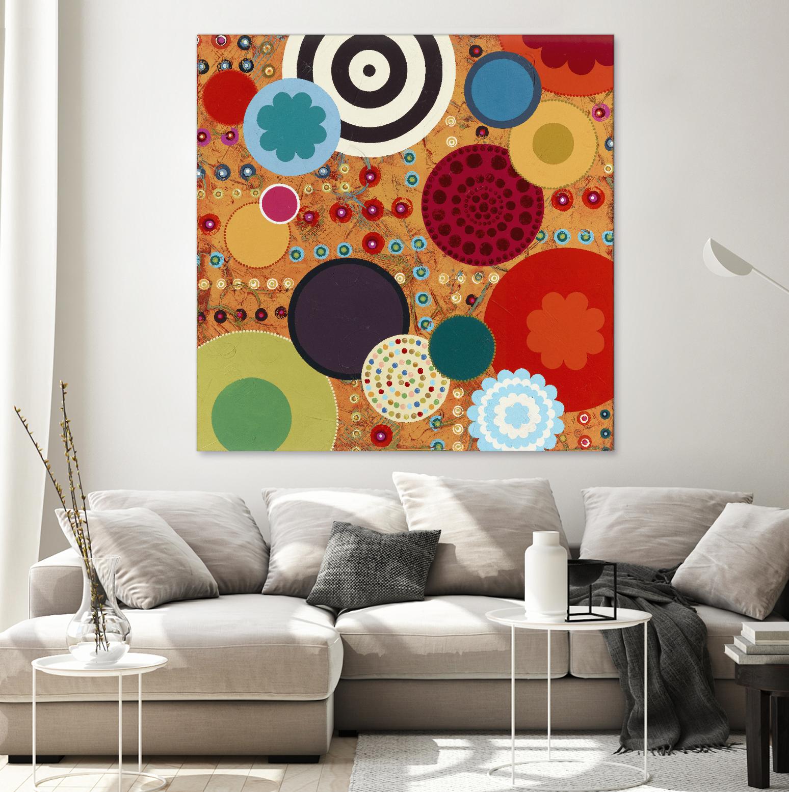 Fiesta 2 by Lisa Kesler on GIANT ART - red contemporary