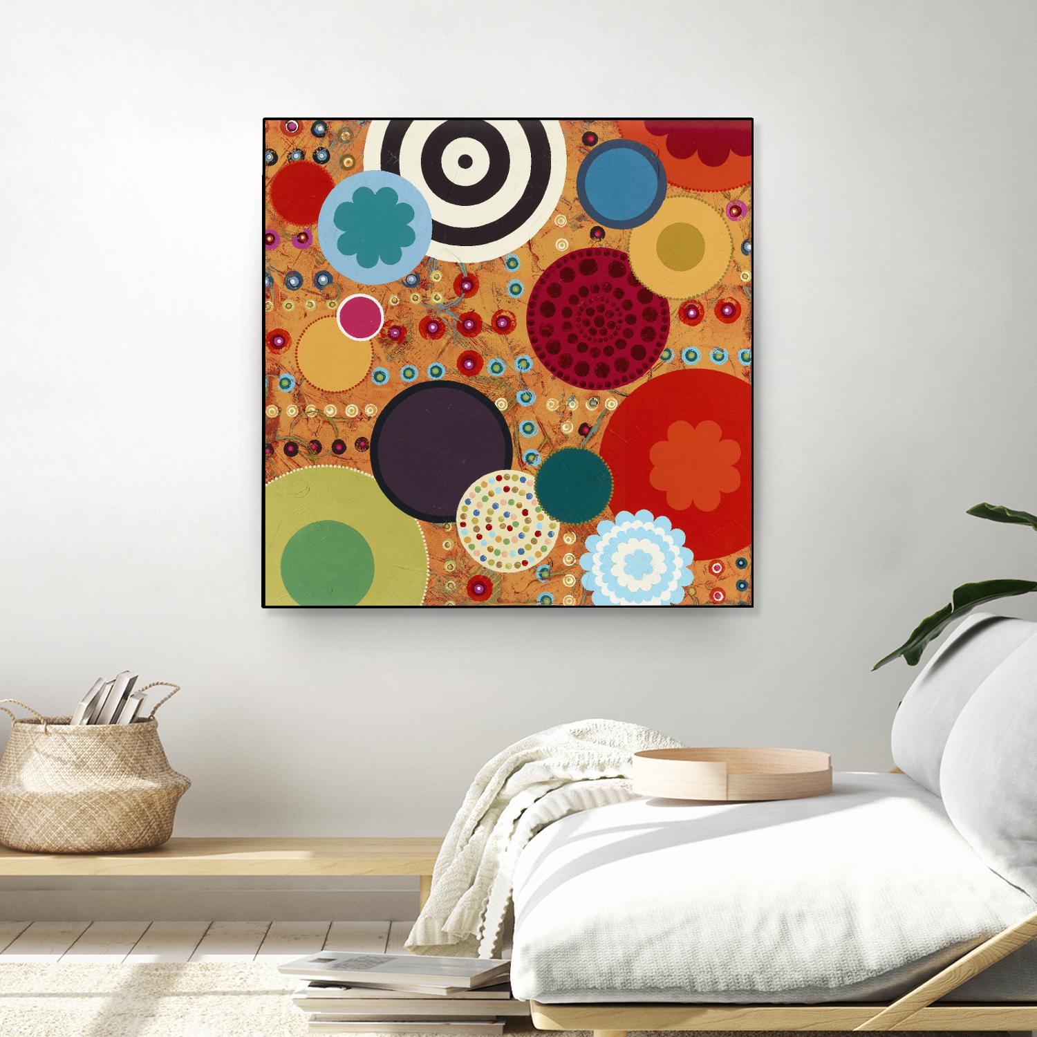 Fiesta 2 by Lisa Kesler on GIANT ART - red contemporary