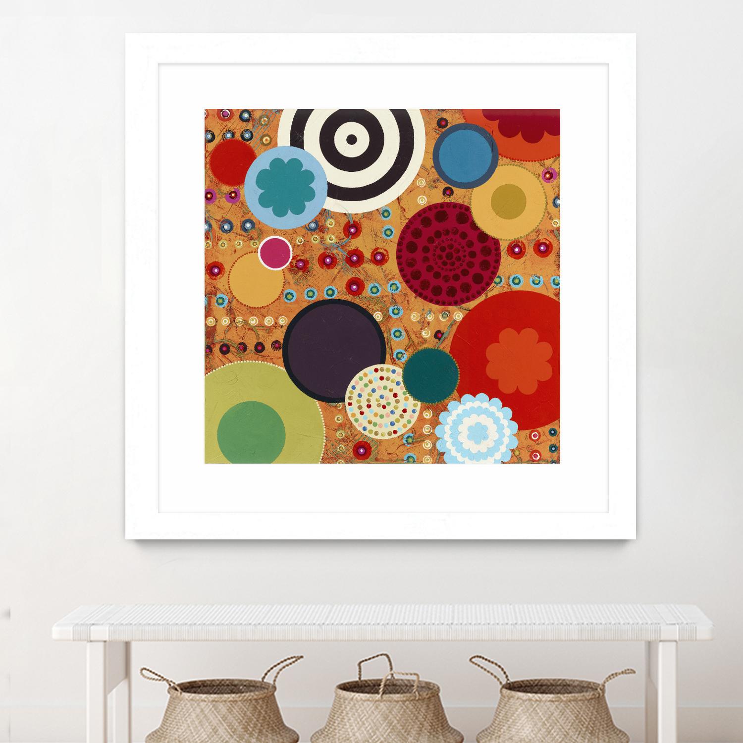 Fiesta 2 by Lisa Kesler on GIANT ART - red contemporary