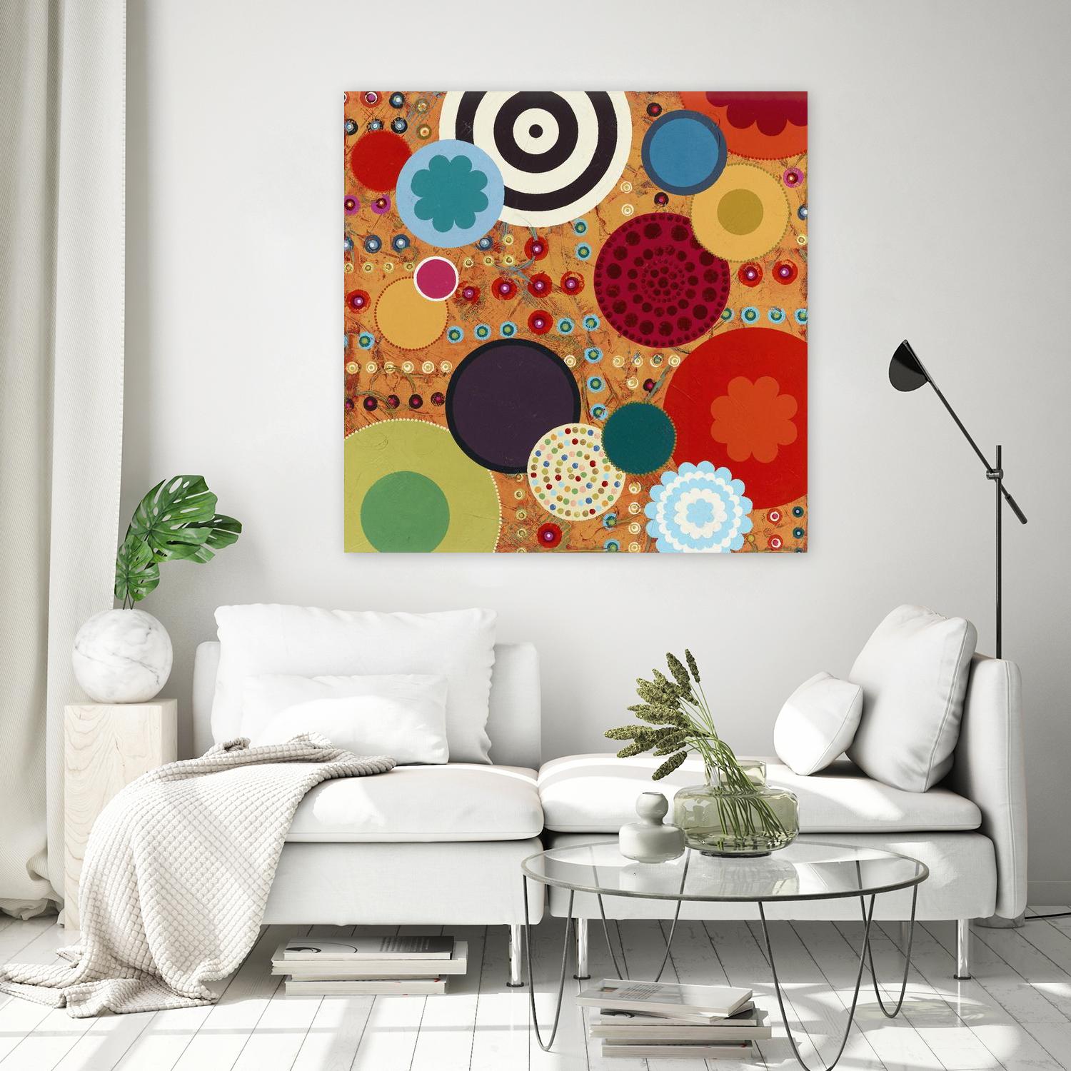Fiesta 2 by Lisa Kesler on GIANT ART - red contemporary