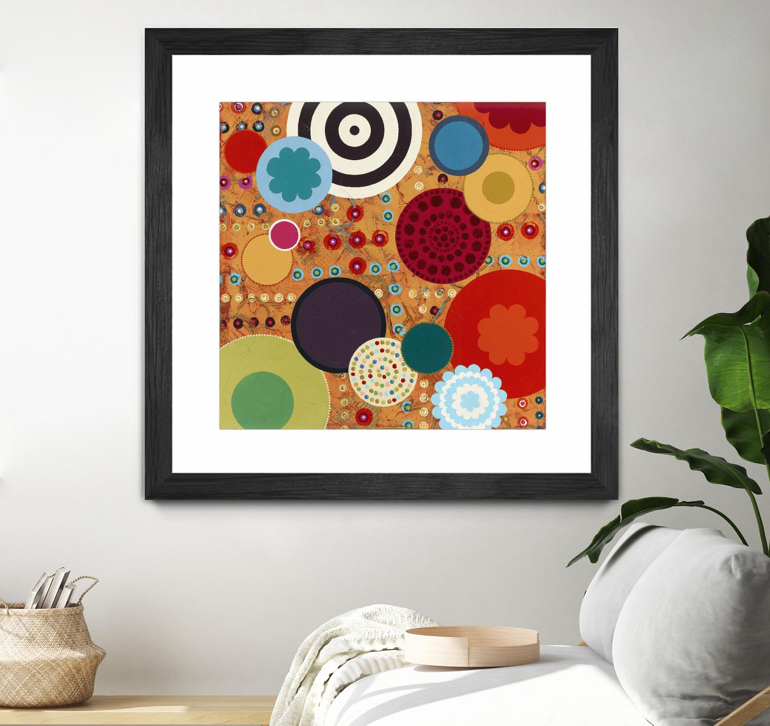 Fiesta 2 by Lisa Kesler on GIANT ART - red contemporary