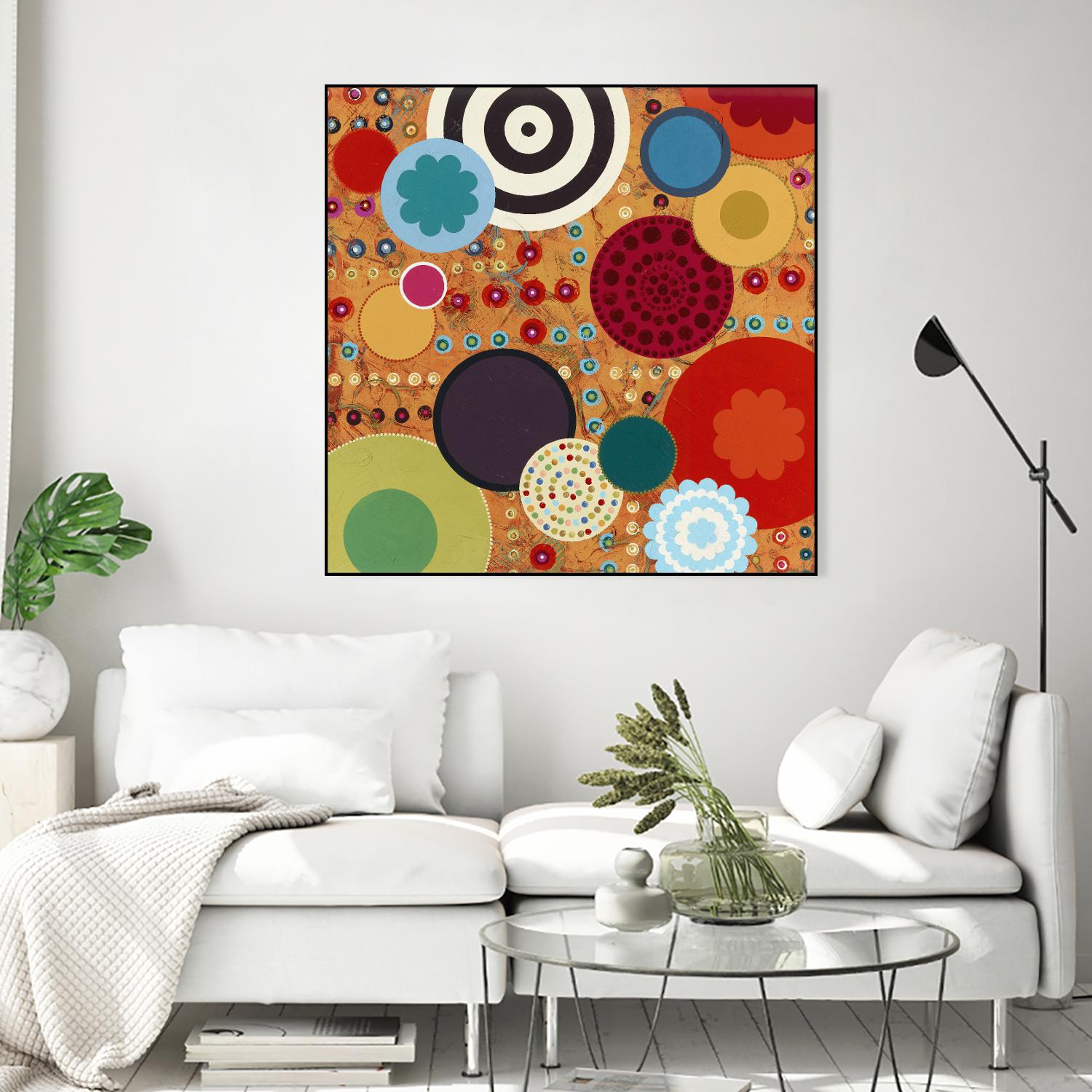 Fiesta 2 by Lisa Kesler on GIANT ART - red contemporary