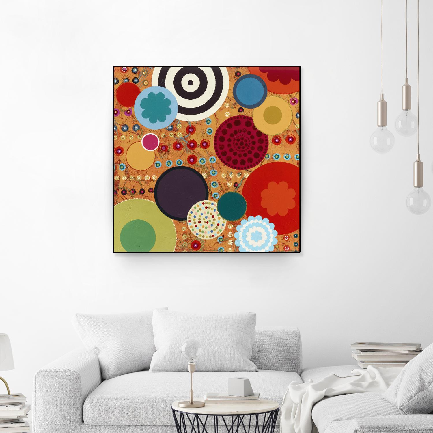 Fiesta 2 by Lisa Kesler on GIANT ART - red contemporary