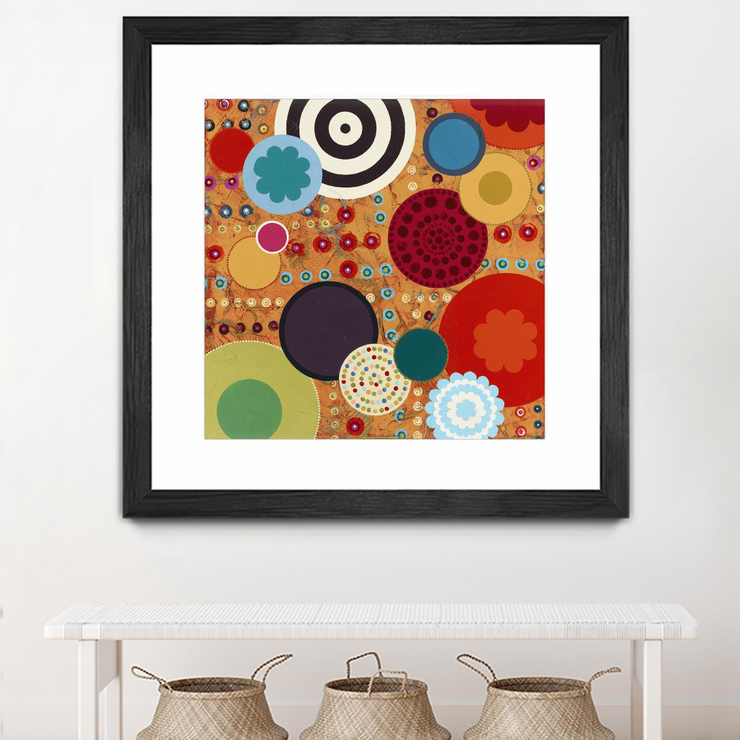 Fiesta 2 by Lisa Kesler on GIANT ART - red contemporary