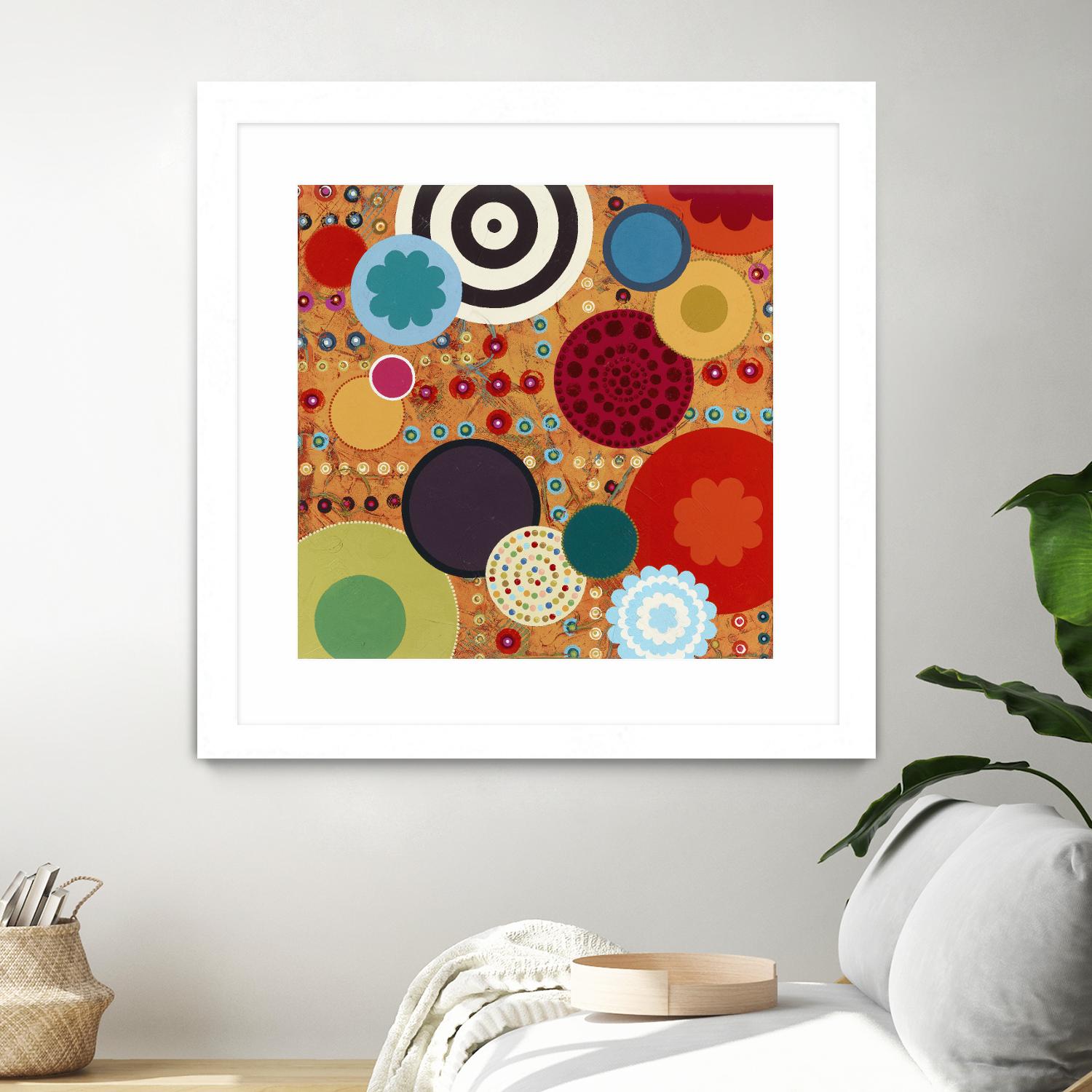 Fiesta 2 by Lisa Kesler on GIANT ART - red contemporary