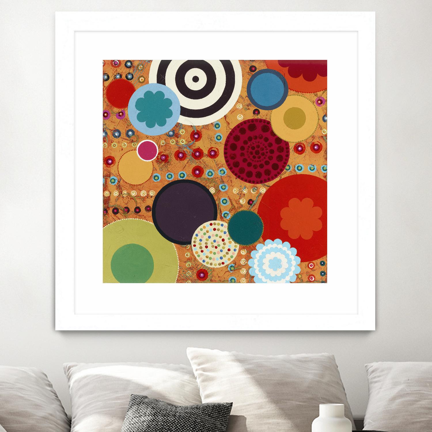 Fiesta 2 by Lisa Kesler on GIANT ART - red contemporary