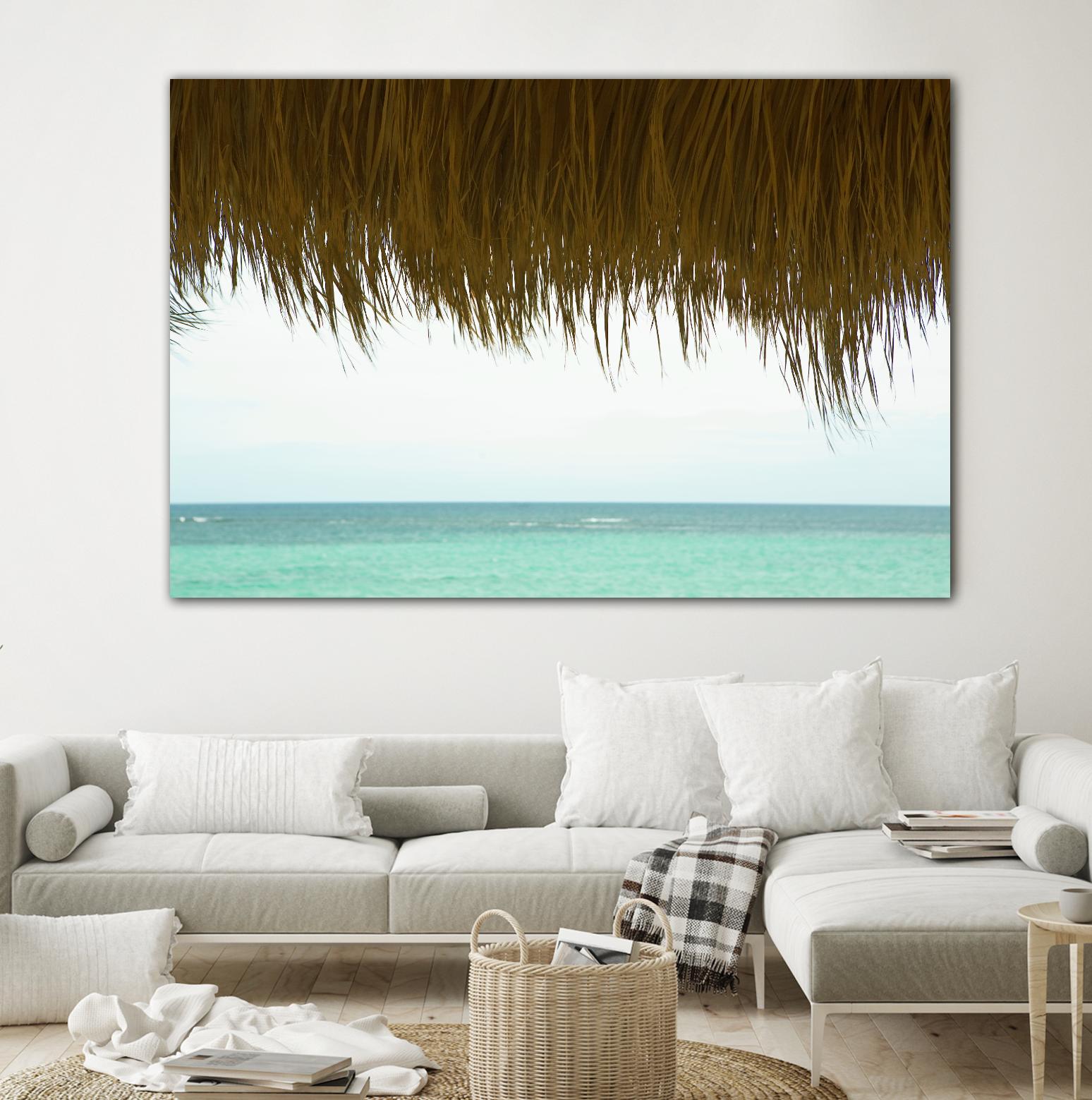 Palapa by Acer Images on GIANT ART - blue sea scene
