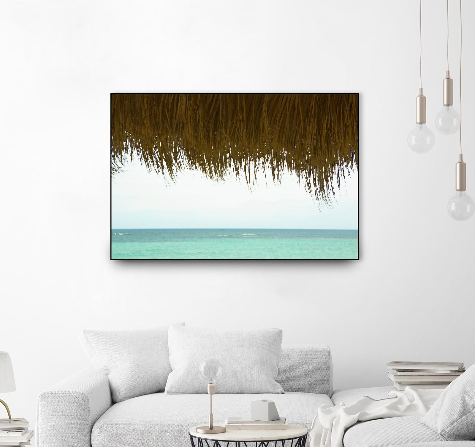 Palapa by Acer Images on GIANT ART - blue sea scene