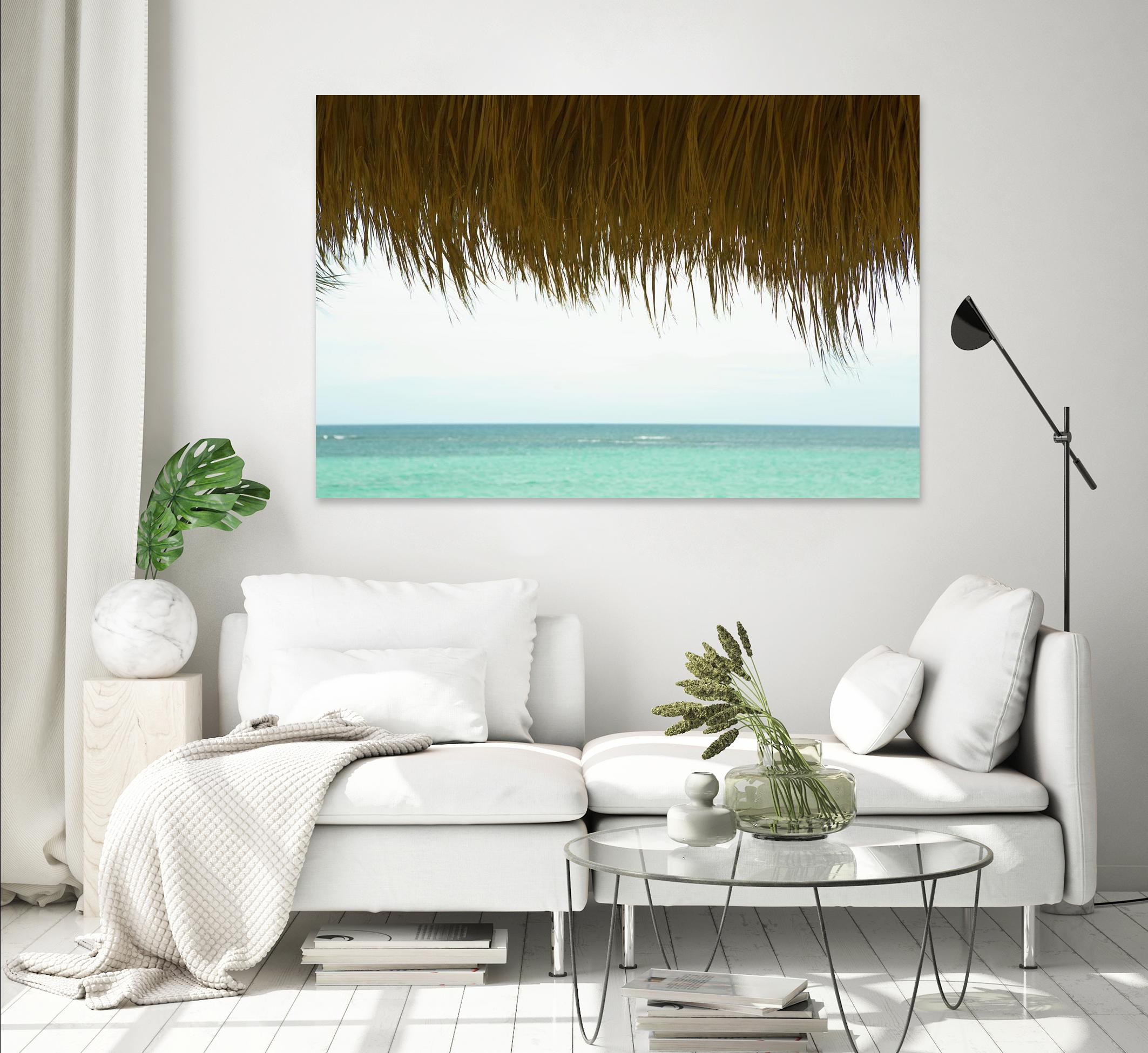 Palapa by Acer Images on GIANT ART - blue sea scene