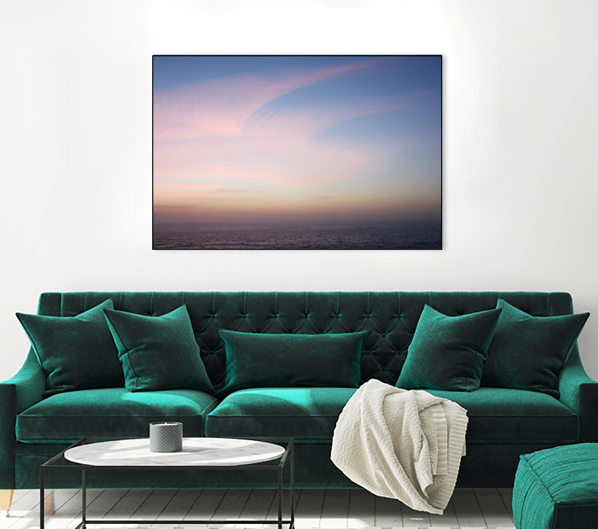 Ocean and Sky 1 by Acer Images on GIANT ART - pink landscape