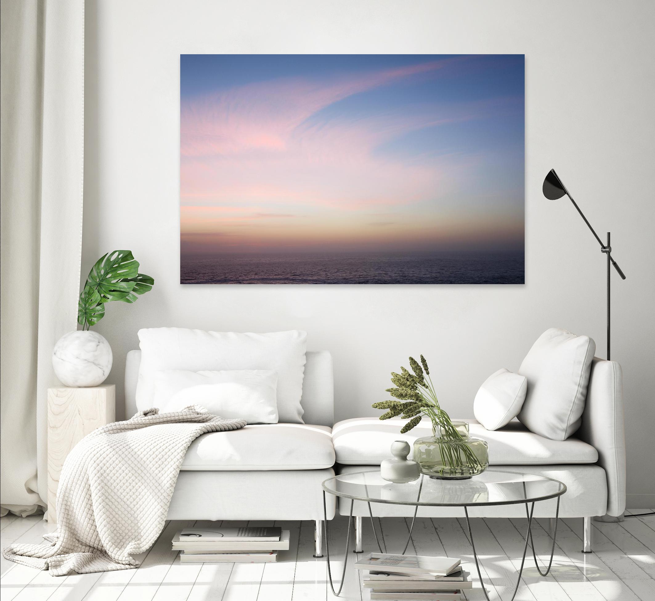Ocean and Sky 1 by Acer Images on GIANT ART - pink landscape