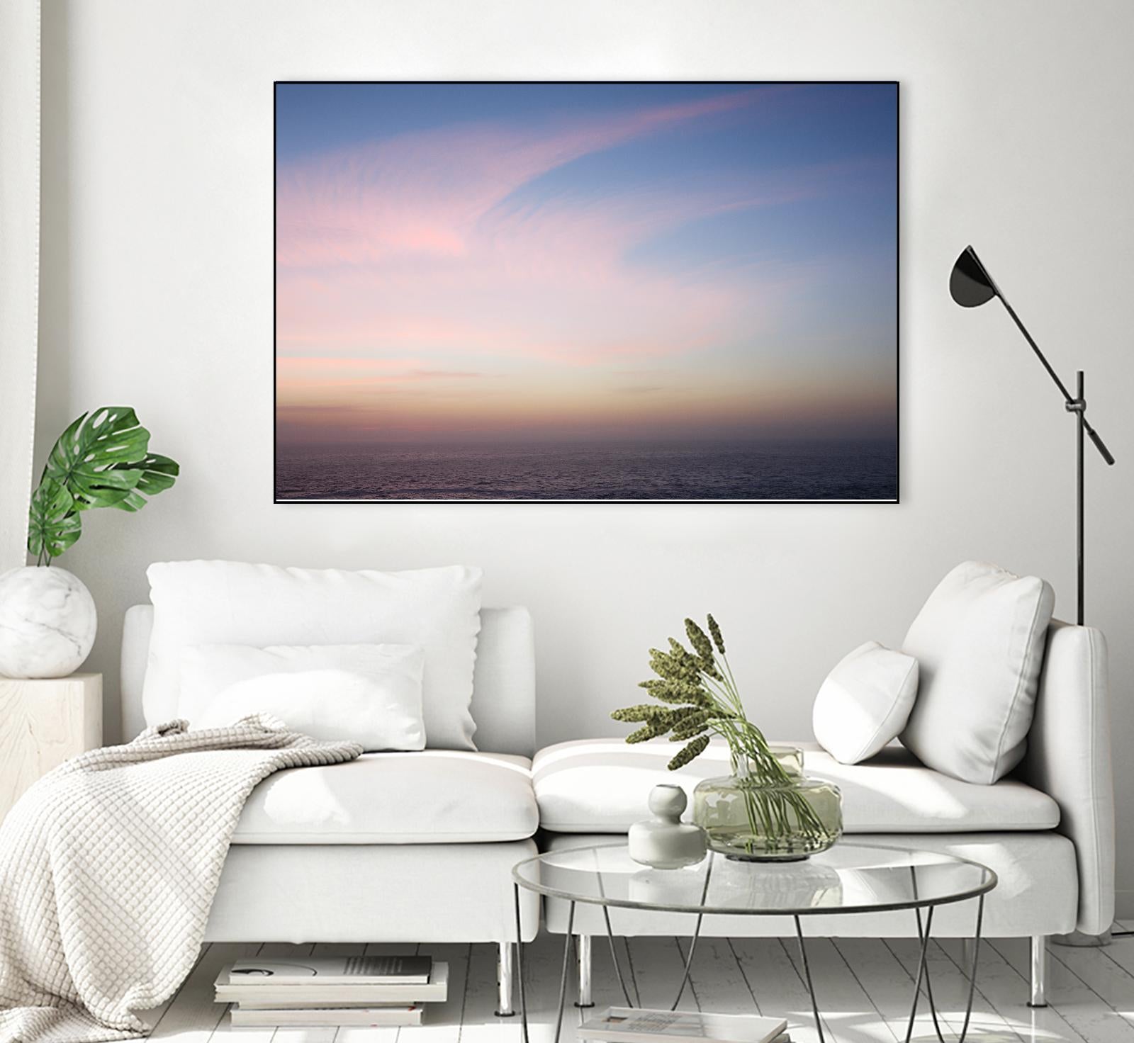 Ocean and Sky 1 by Acer Images on GIANT ART - pink landscape