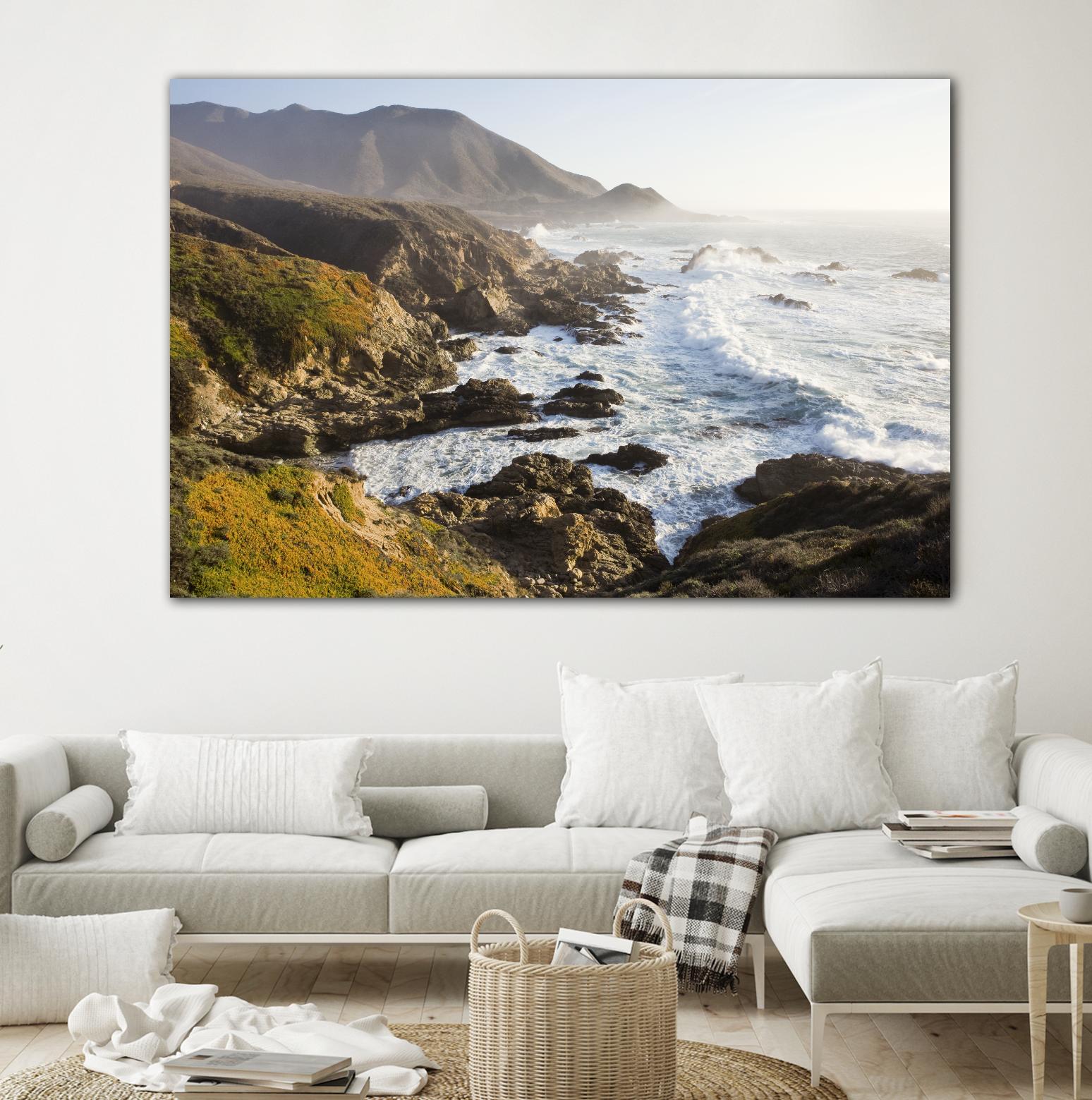 Big Sur Wave 2 by Acer Images on GIANT ART - white landscape