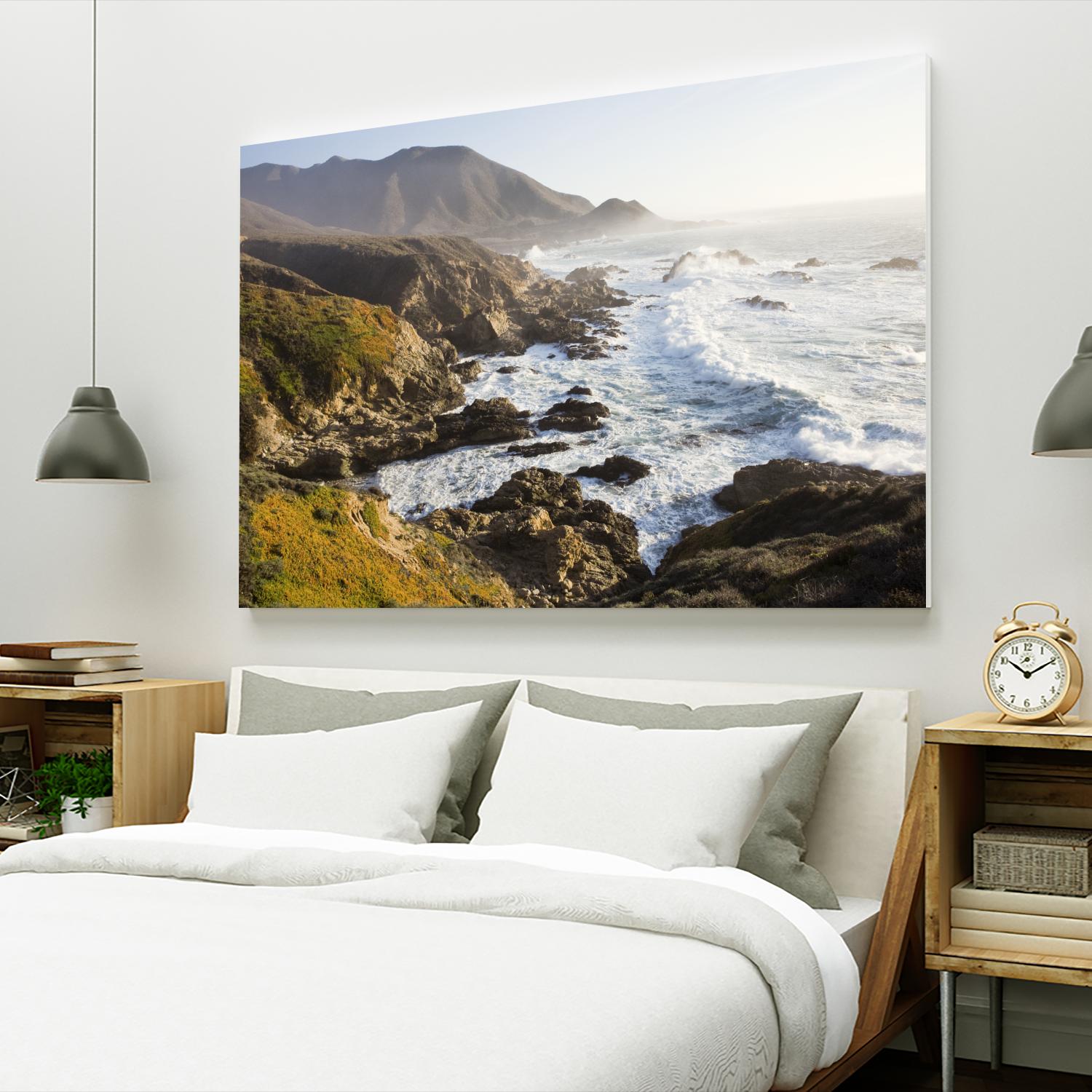 Big Sur Wave 2 by Acer Images on GIANT ART - white landscape