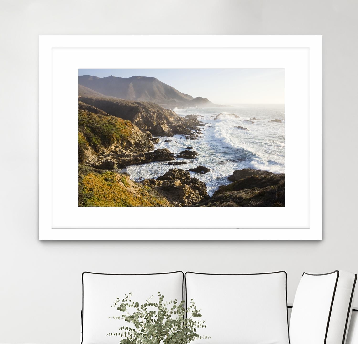 Big Sur Wave 2 by Acer Images on GIANT ART - white landscape