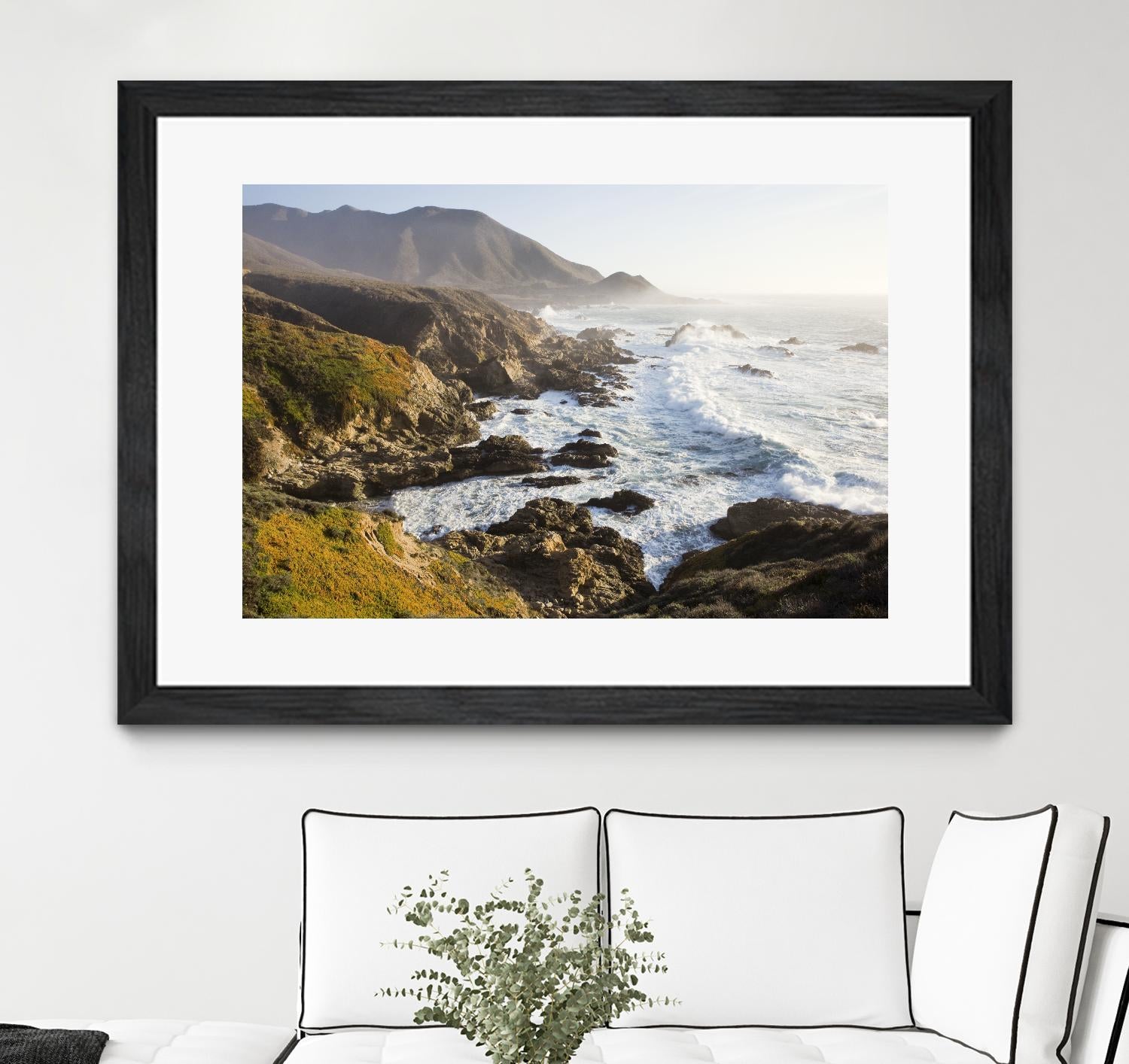 Big Sur Wave 2 by Acer Images on GIANT ART - white landscape