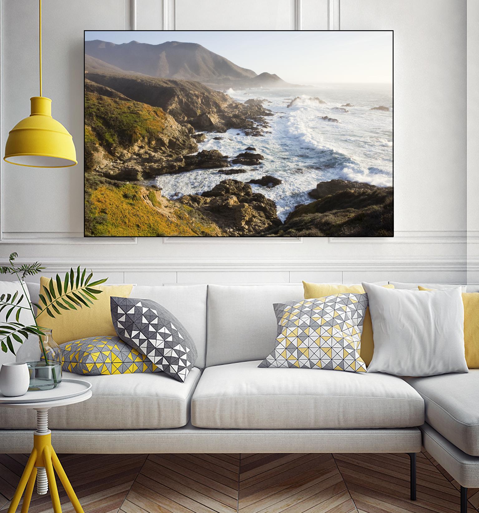 Big Sur Wave 2 by Acer Images on GIANT ART - white landscape