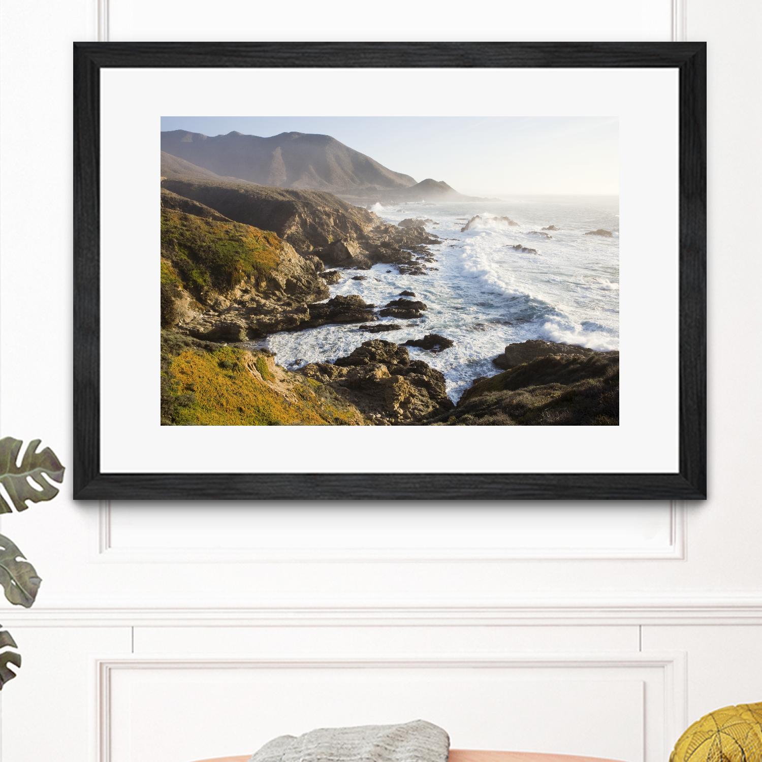 Big Sur Wave 2 by Acer Images on GIANT ART - white landscape