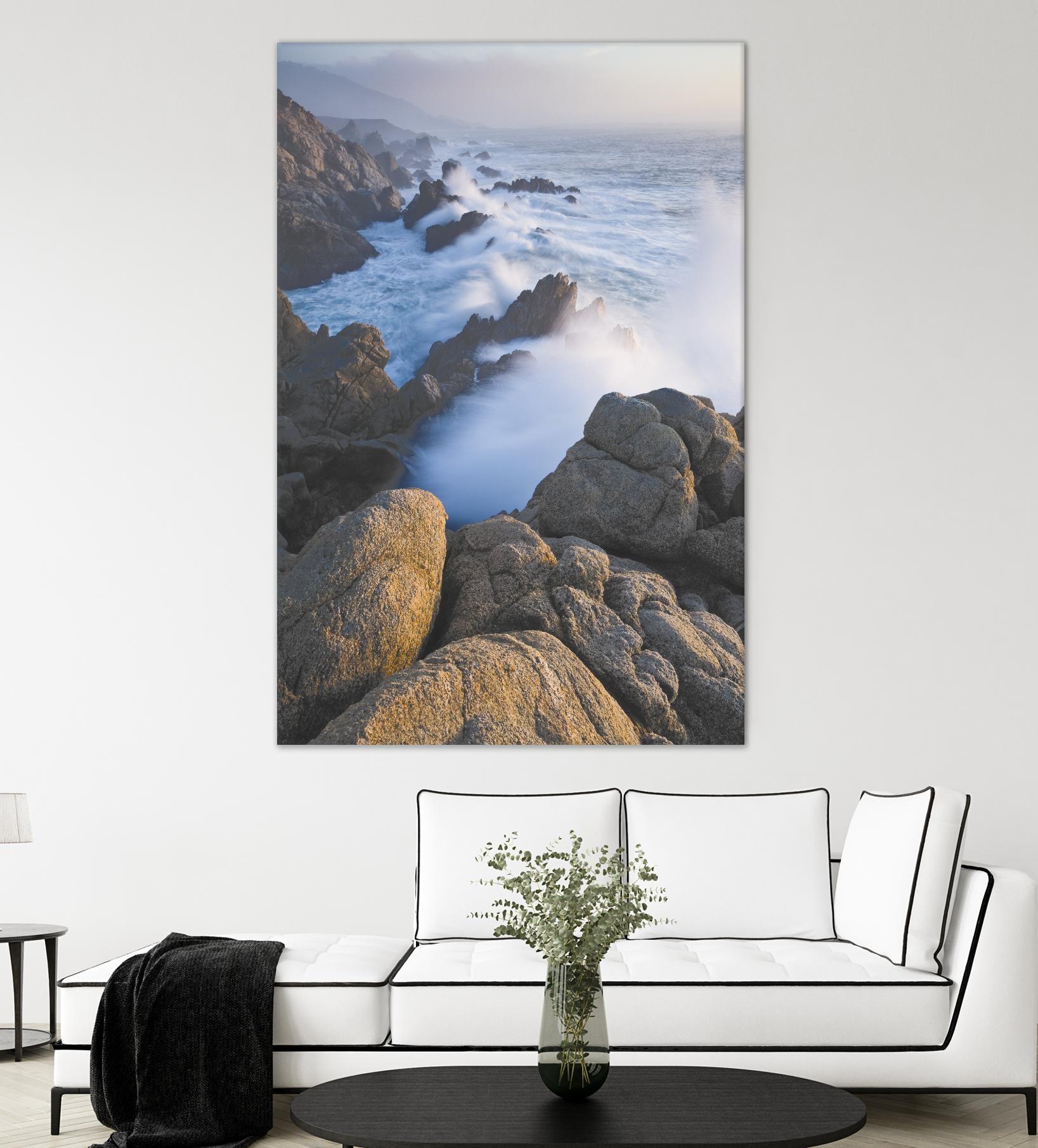 Big Sur Wave 3 by Acer Images on GIANT ART - white landscape