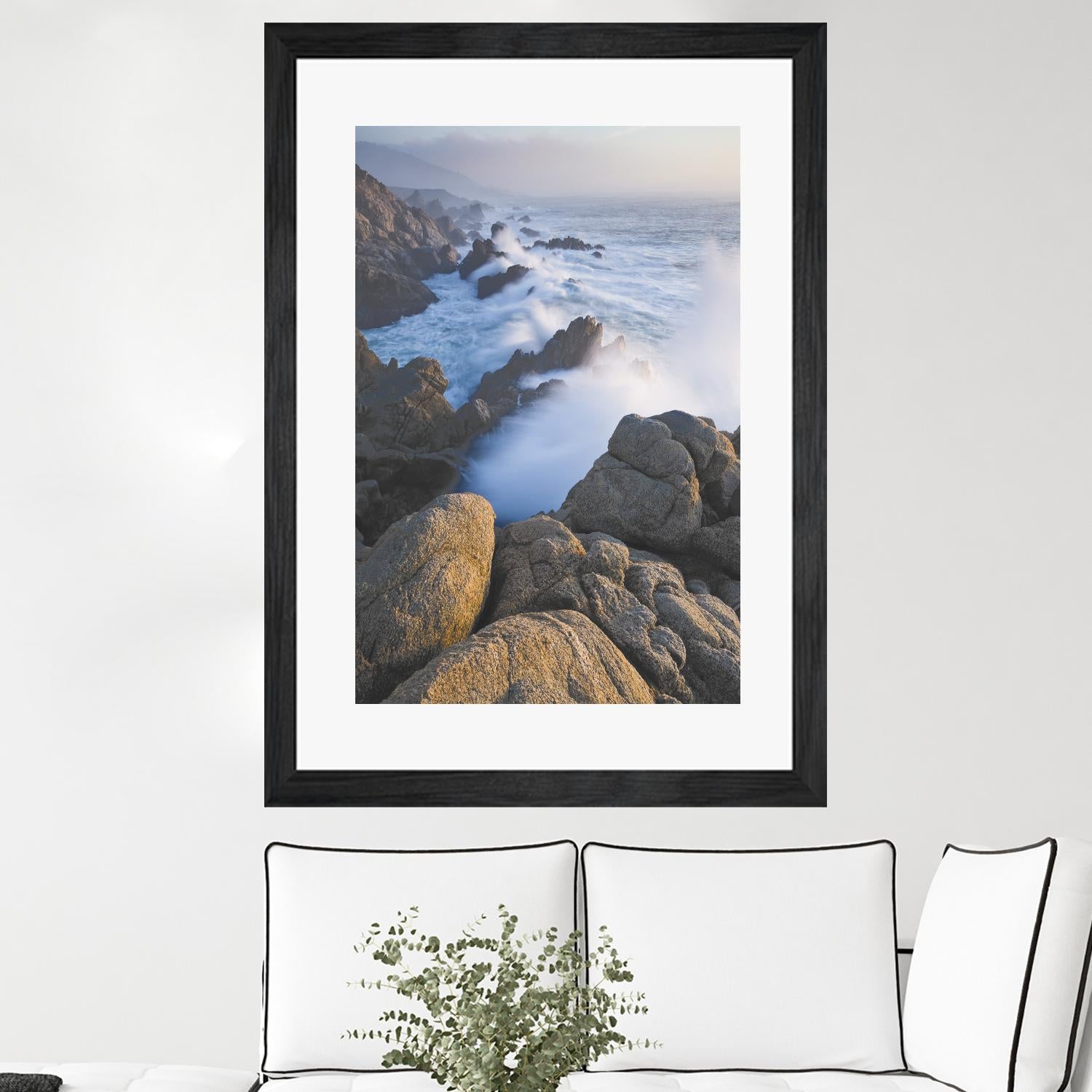 Big Sur Wave 3 by Acer Images on GIANT ART - white landscape