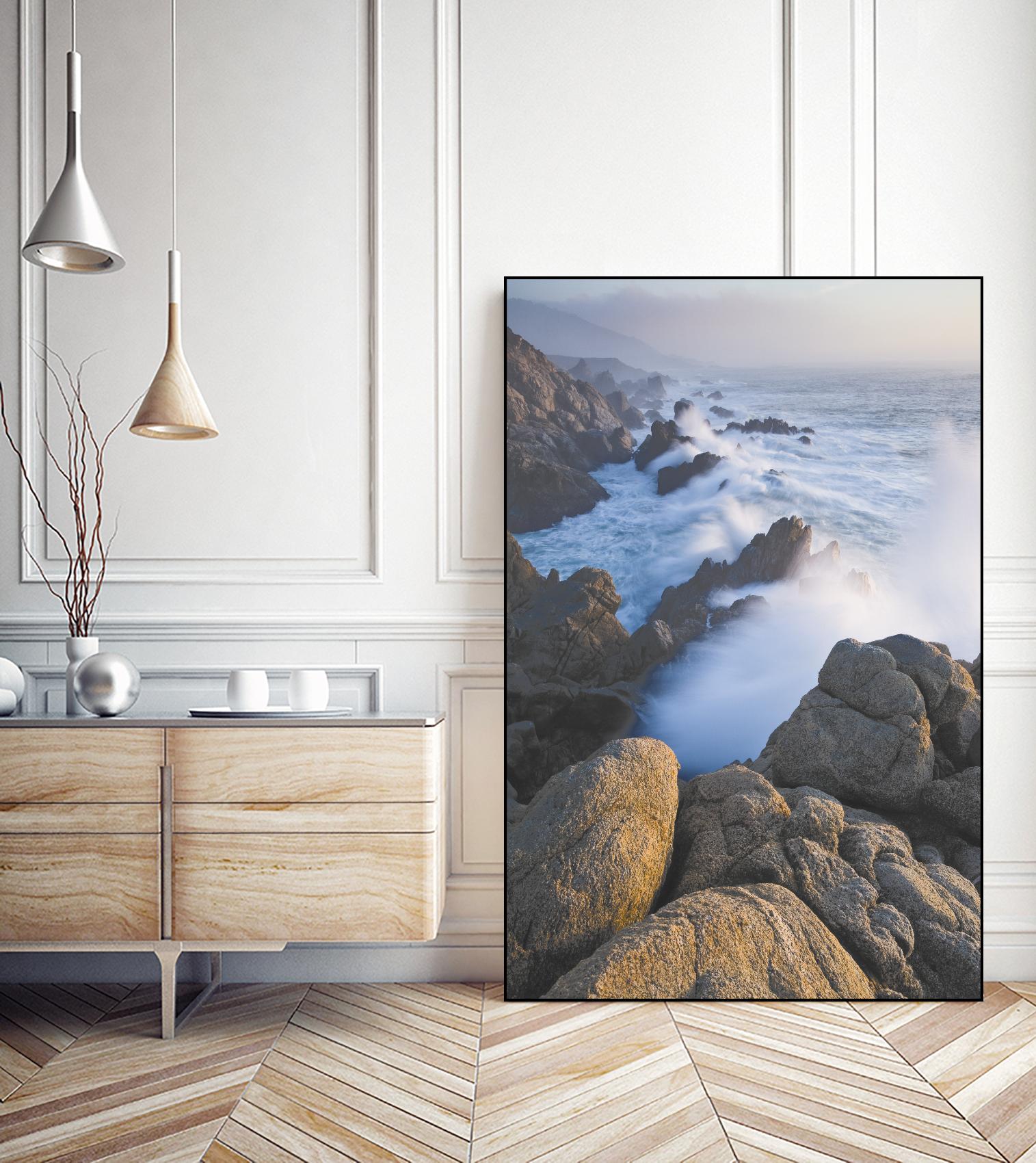 Big Sur Wave 3 by Acer Images on GIANT ART - white landscape