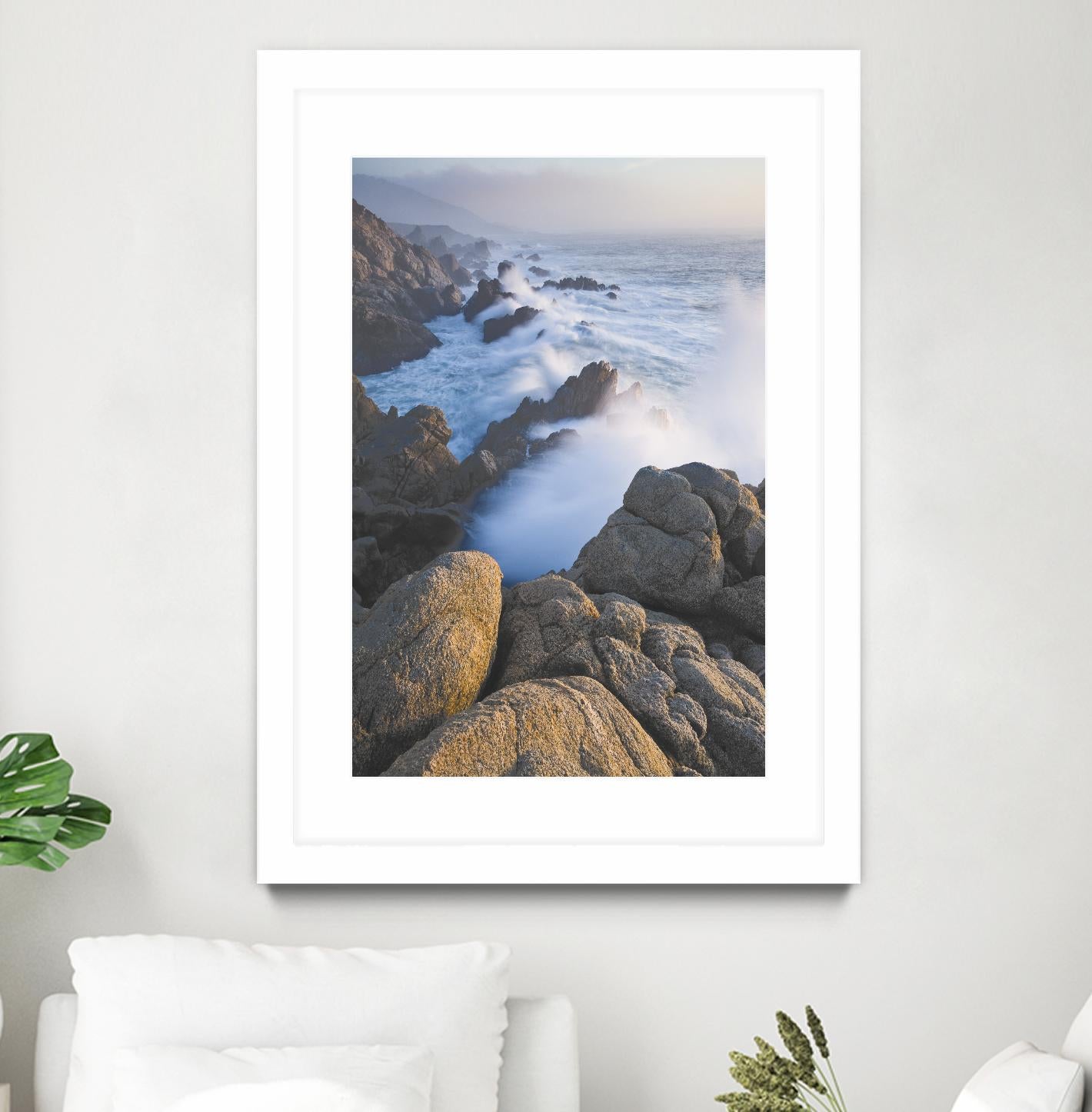 Big Sur Wave 3 by Acer Images on GIANT ART - white landscape