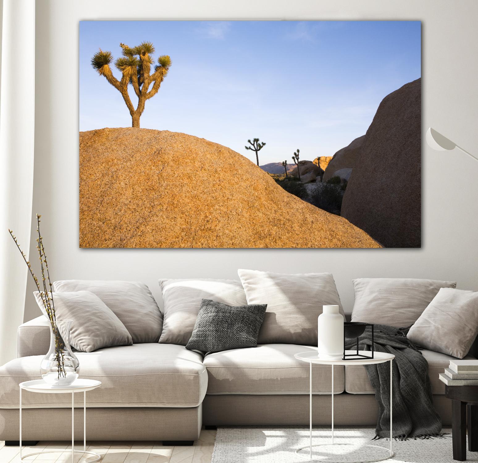 Joshua Tree Dream by Acer Images on GIANT ART - blue landscape