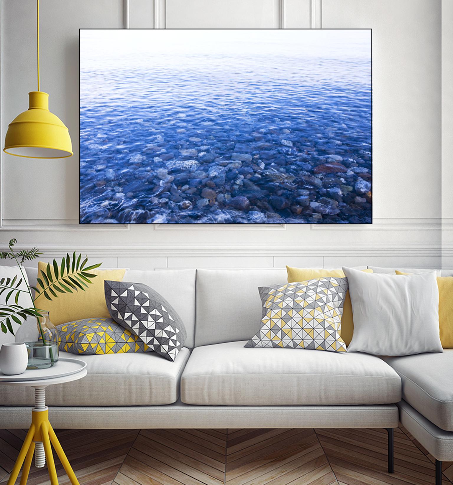 Alaska Water by Acer Images on GIANT ART - white sea scene