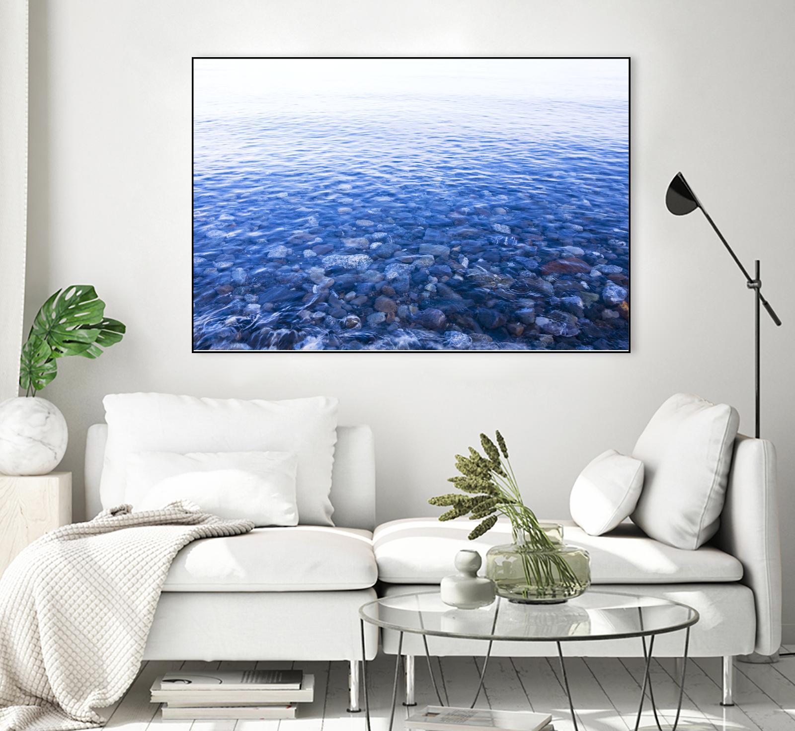 Alaska Water by Acer Images on GIANT ART - white sea scene