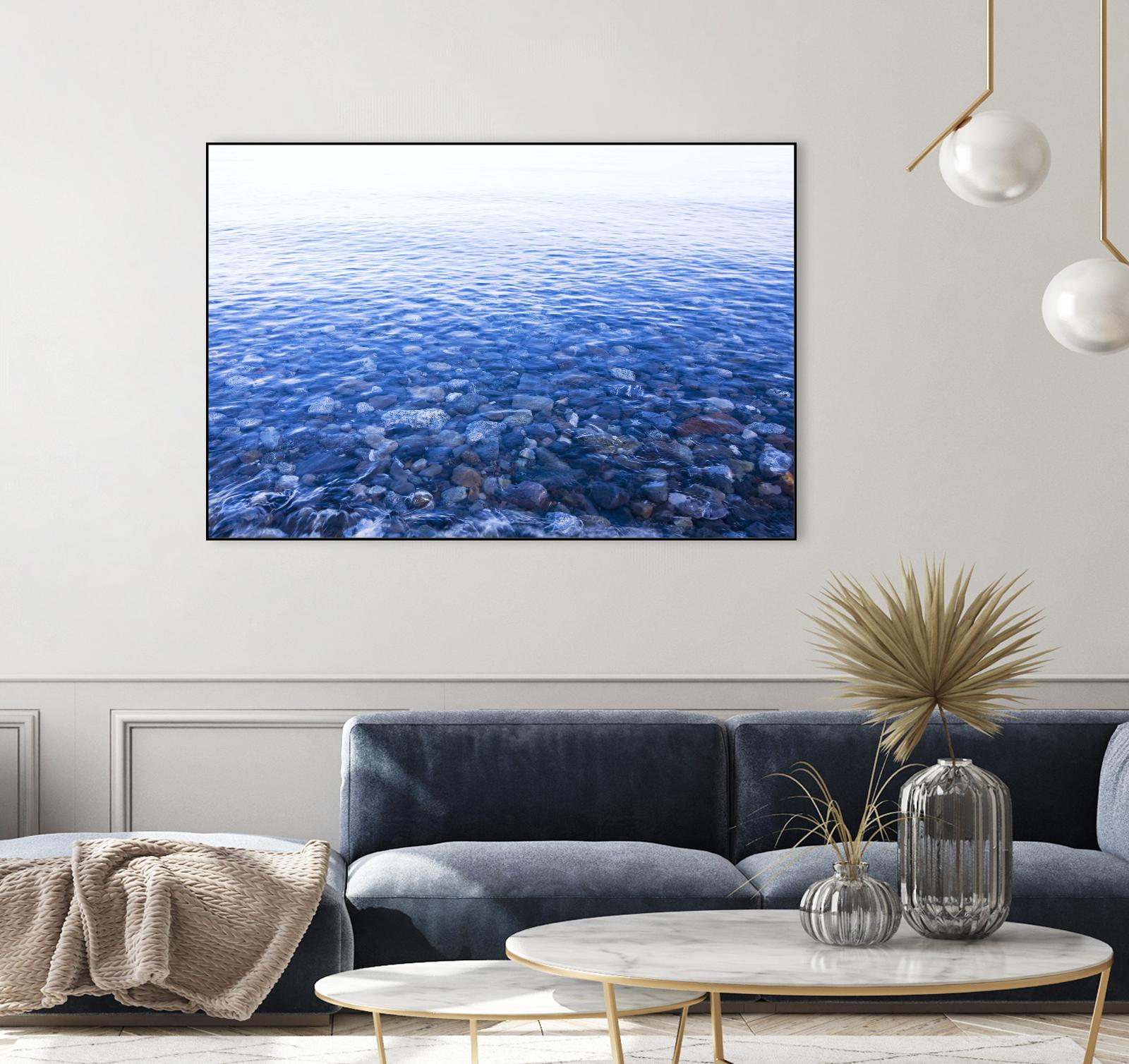 Alaska Water by Acer Images on GIANT ART - white sea scene