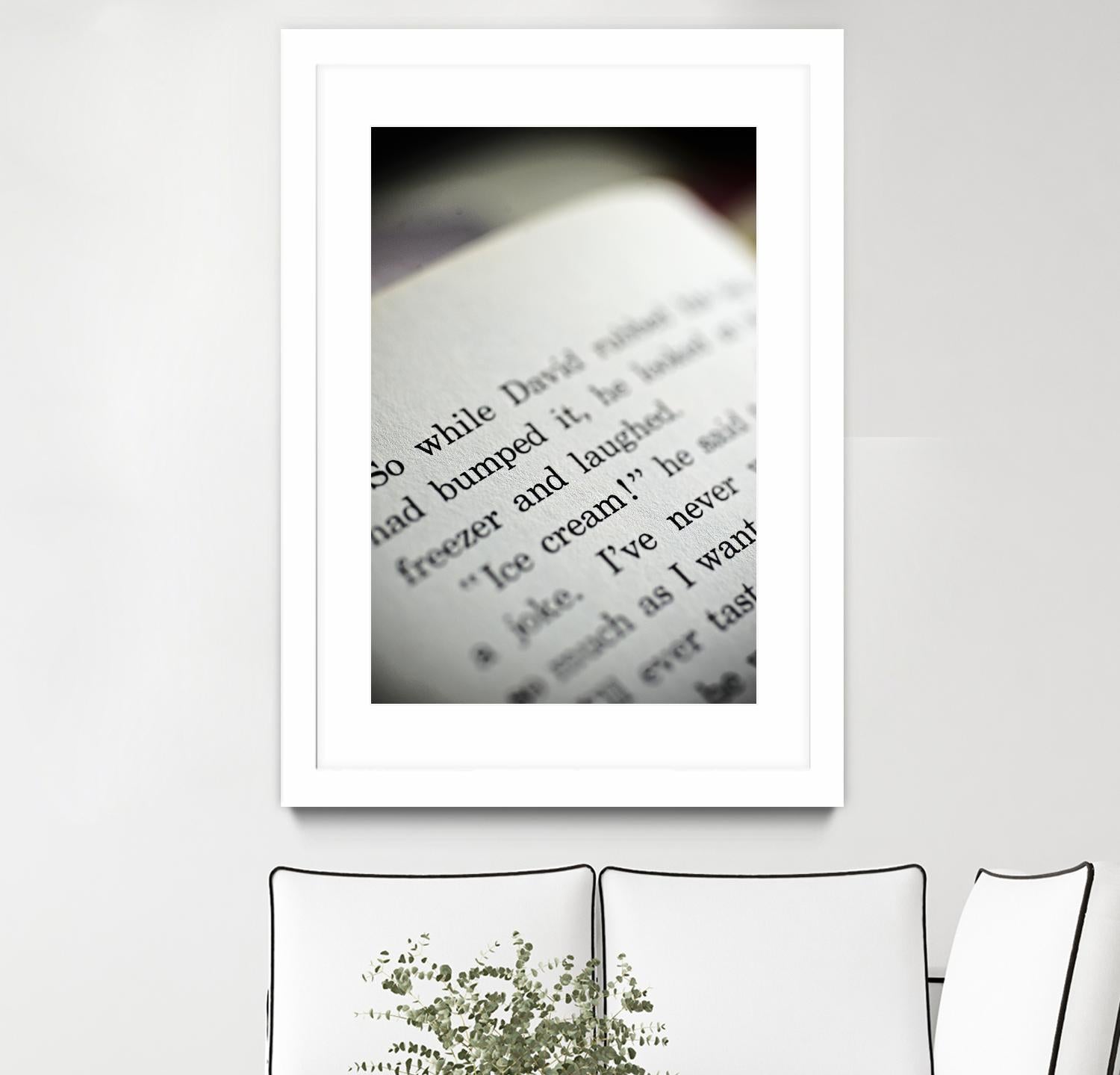 Ice Cream by Amy Smith on GIANT ART - white photo art