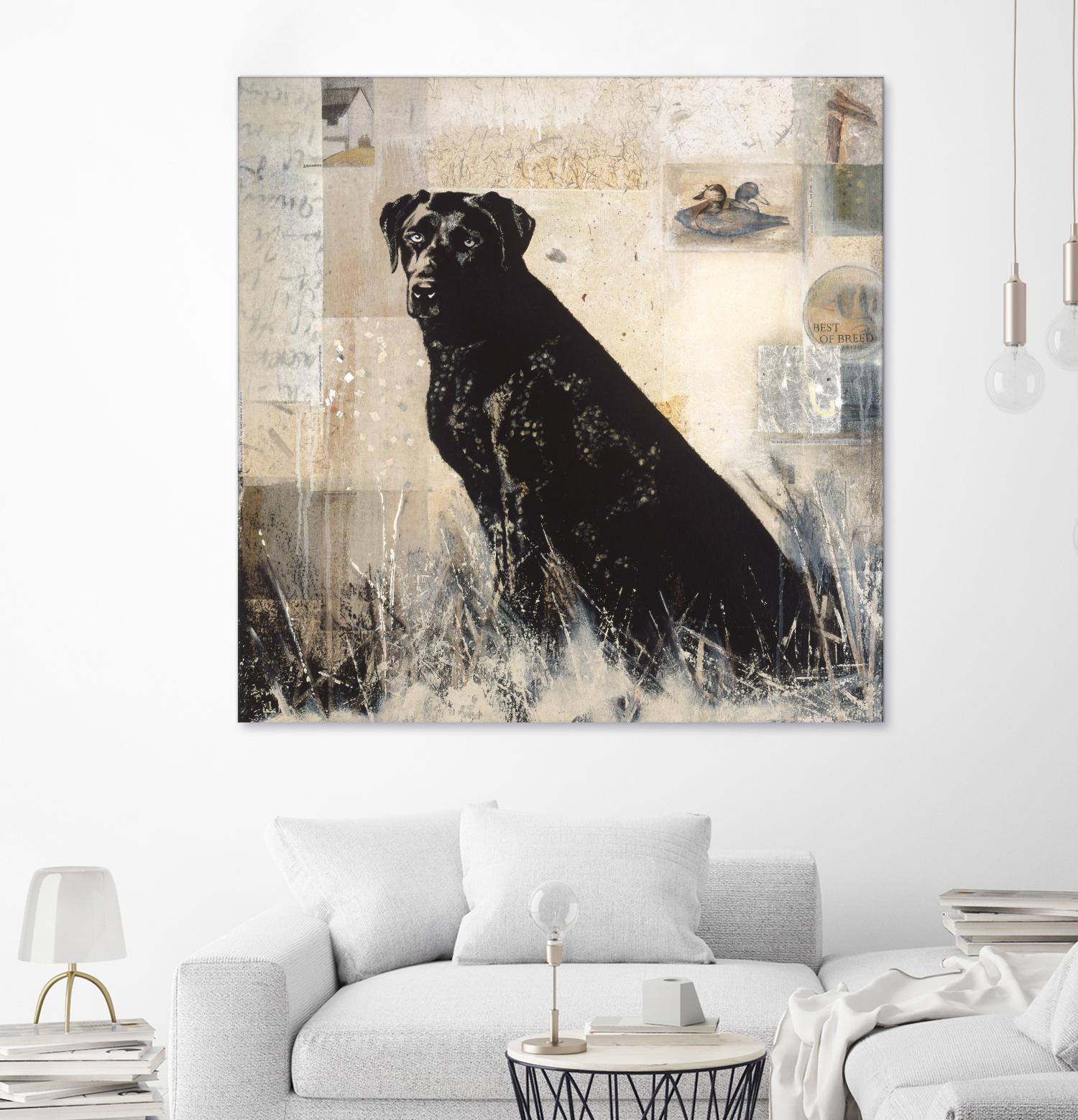 Best of Breed by Mary Calkins on GIANT ART - beige animals