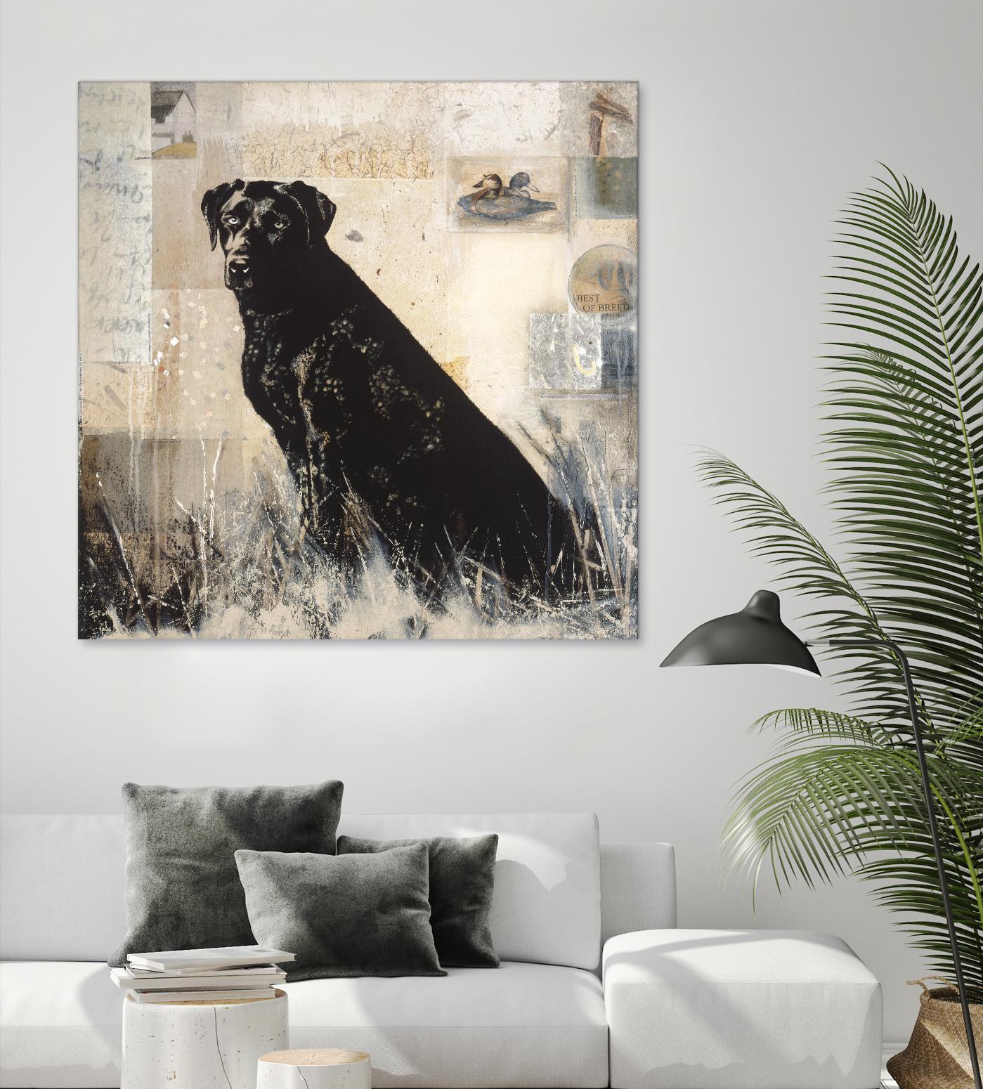 Best of Breed by Mary Calkins on GIANT ART - beige animals