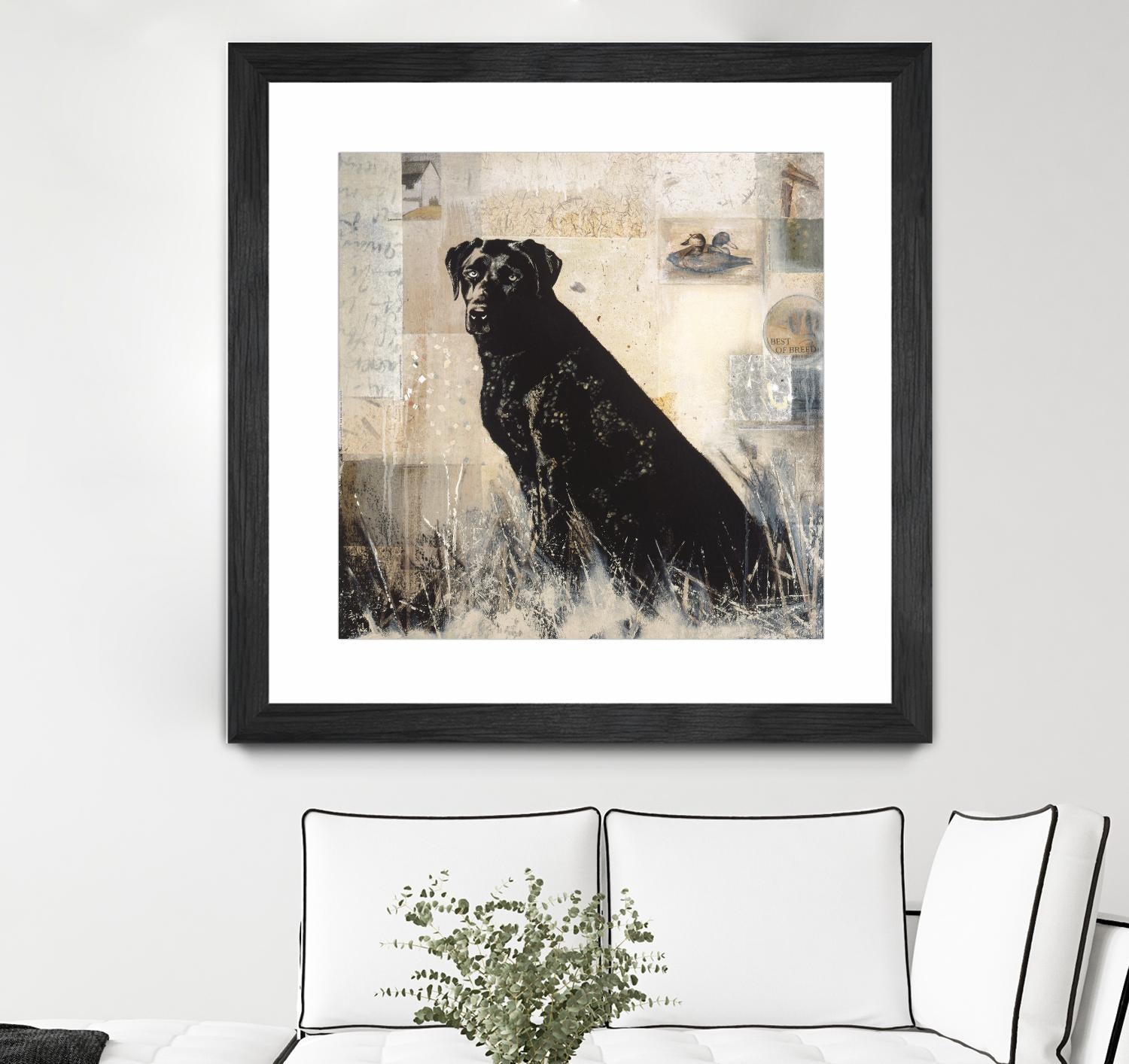 Best of Breed by Mary Calkins on GIANT ART - beige animals