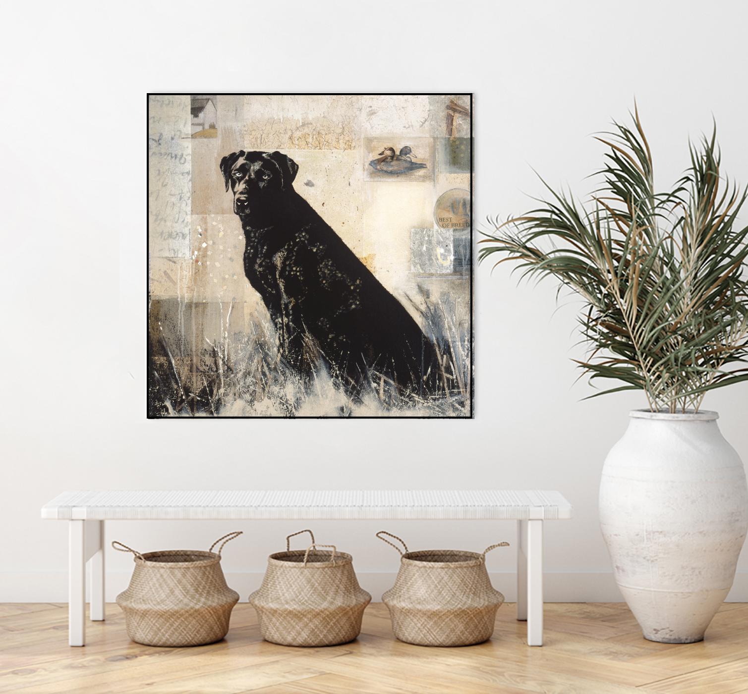 Best of Breed by Mary Calkins on GIANT ART - beige animals