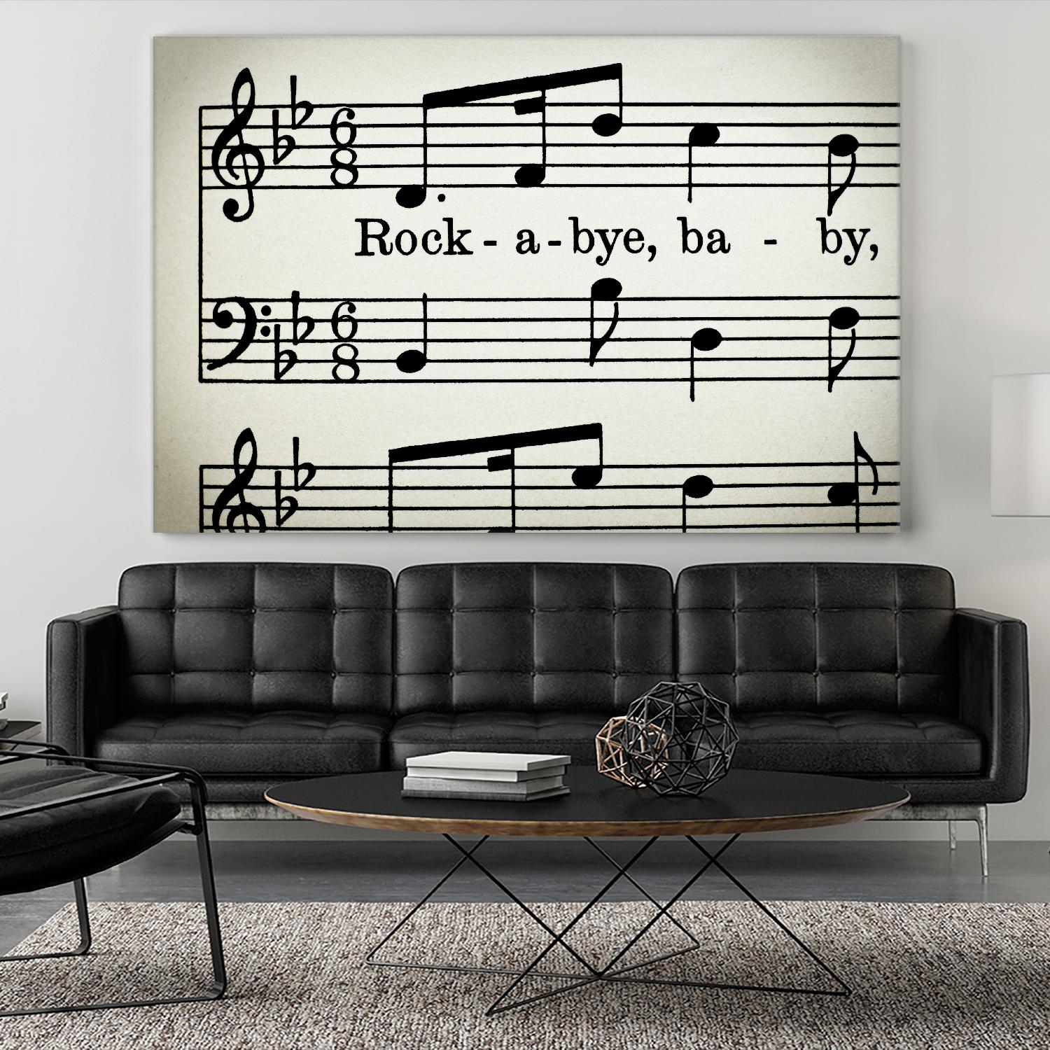 Rock a Bye by Amy Smith on GIANT ART - white photo art