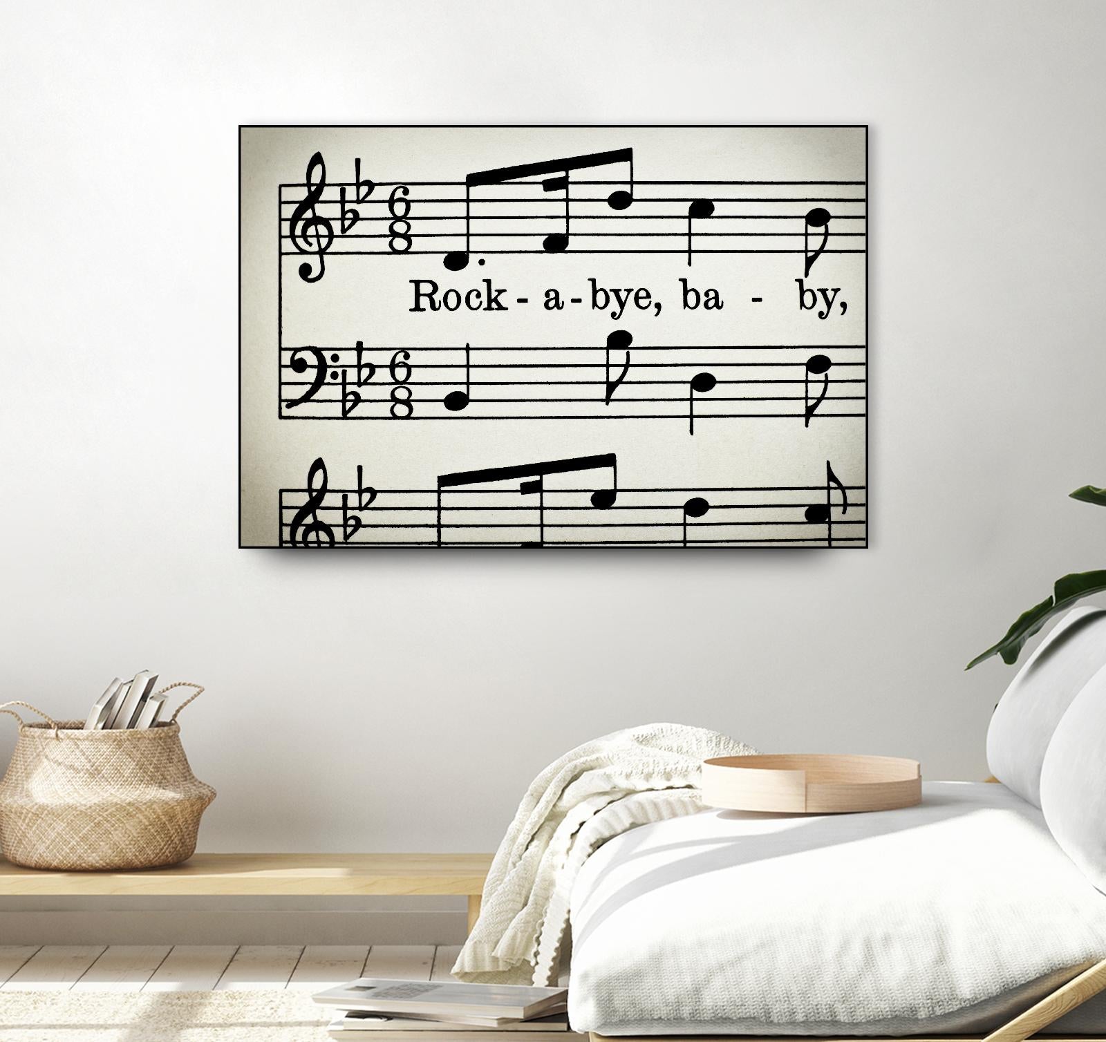 Rock a Bye by Amy Smith on GIANT ART - white photo art