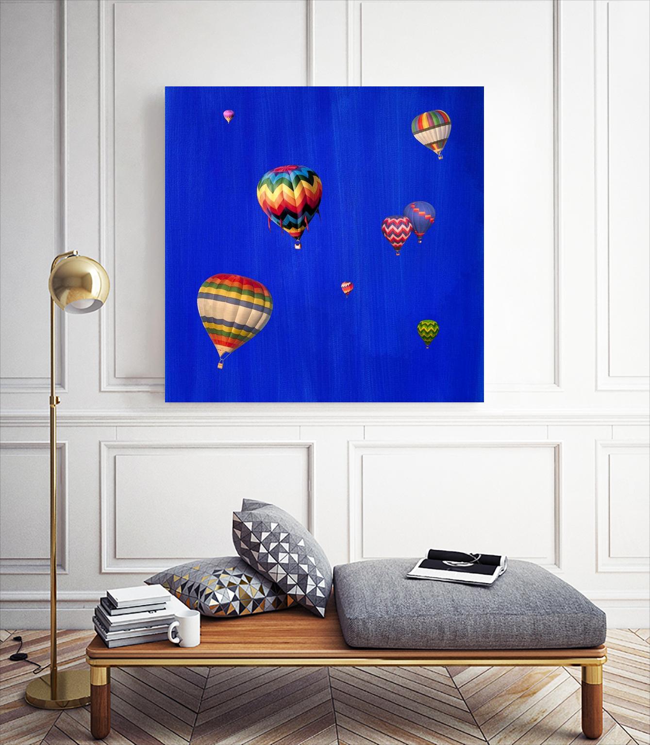 Lift Off C by GI ArtLab on GIANT ART - yellow pop art - alternative