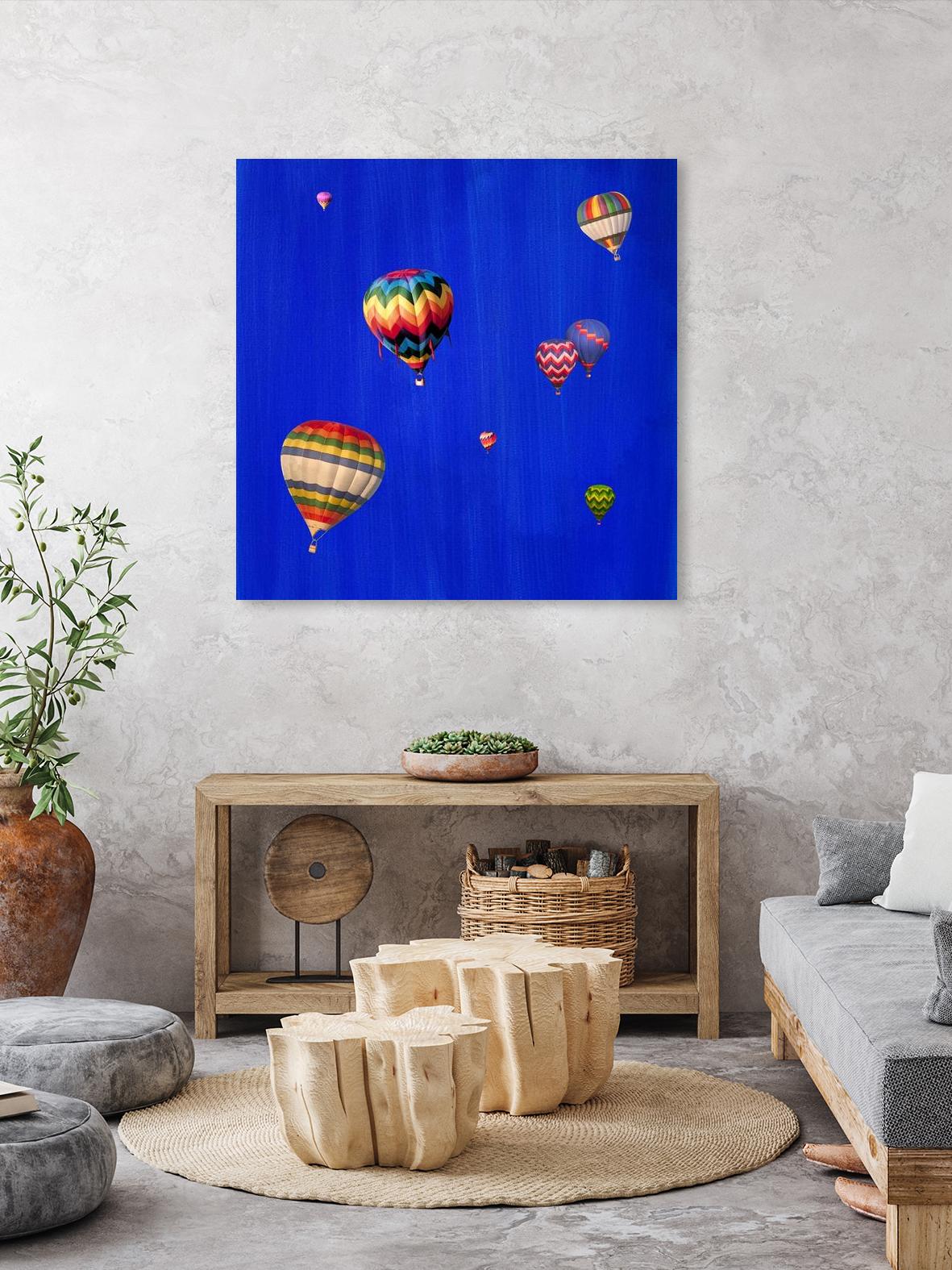 Lift Off C by GI ArtLab on GIANT ART - yellow pop art - alternative