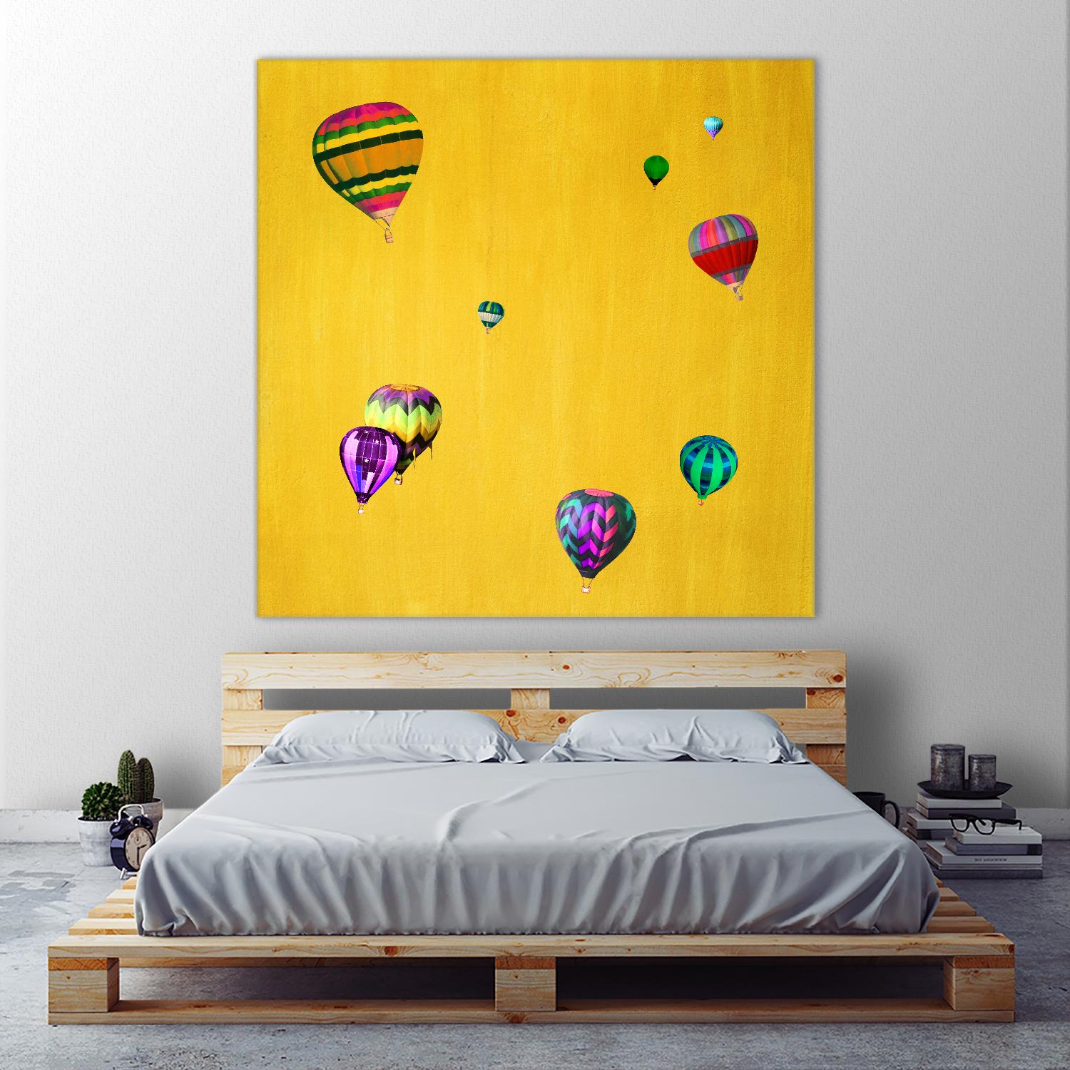 Lift Off F by GI ArtLab on GIANT ART - purple pop art - alternative