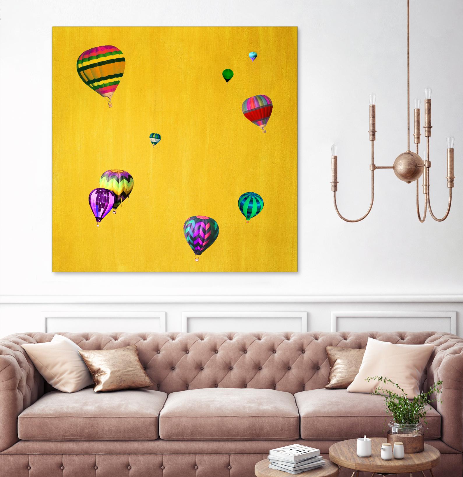 Lift Off F by GI ArtLab on GIANT ART - purple pop art - alternative