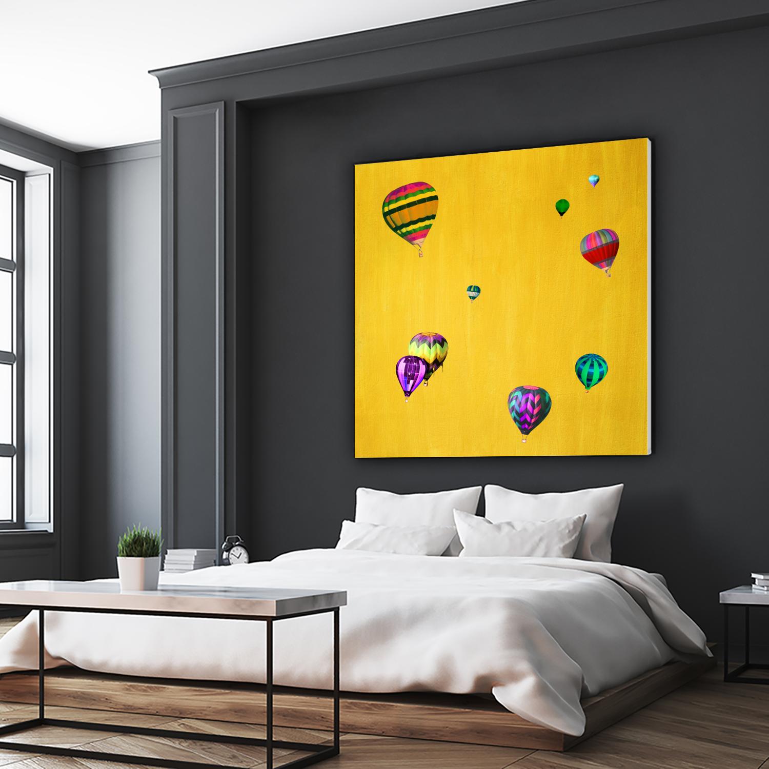 Lift Off F by GI ArtLab on GIANT ART - purple pop art - alternative