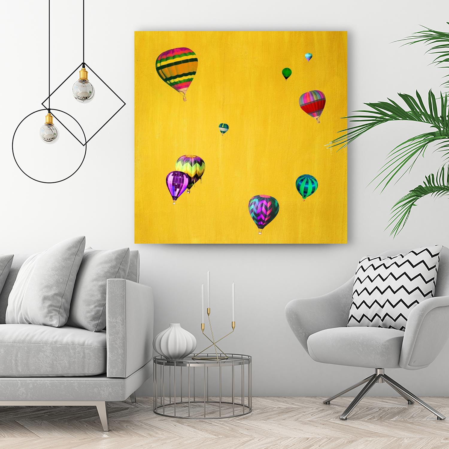 Lift Off F by GI ArtLab on GIANT ART - purple pop art - alternative