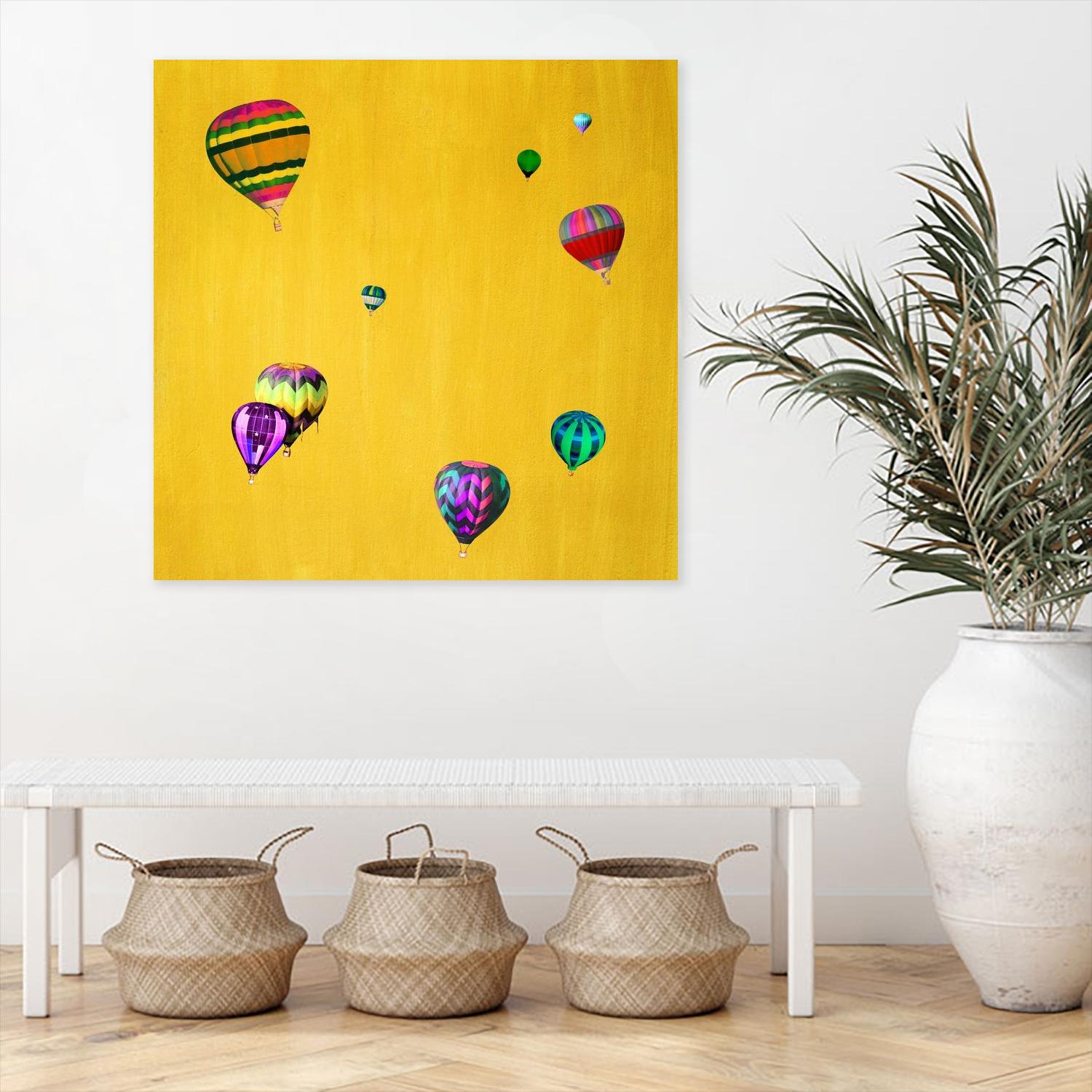 Lift Off F by GI ArtLab on GIANT ART - purple pop art - alternative