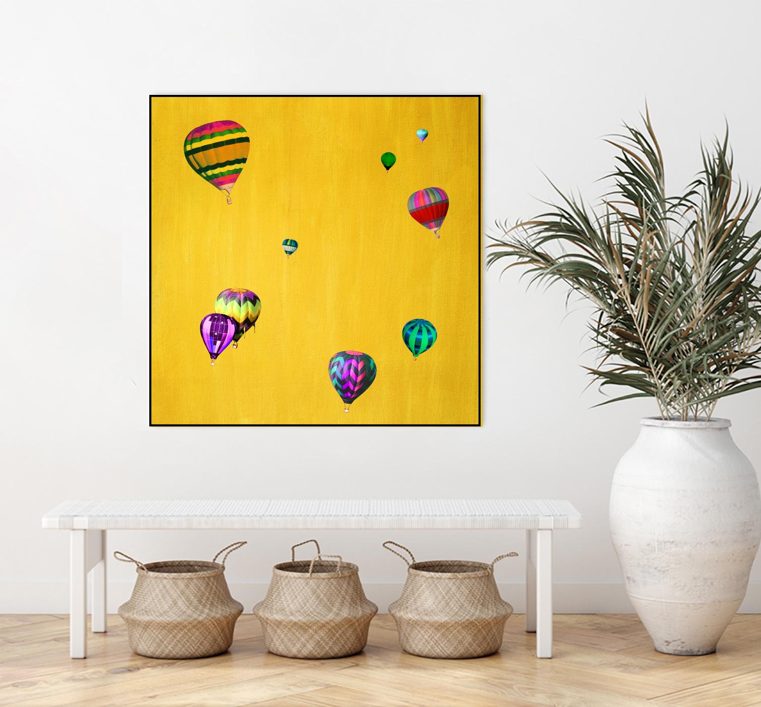 Lift Off F by GI ArtLab on GIANT ART - purple pop art - alternative