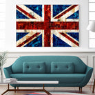 British Flag by Stella Bradley on GIANT ART - red flags