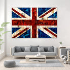 British Flag by Stella Bradley on GIANT ART - red flags