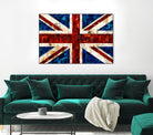 British Flag by Stella Bradley on GIANT ART - red flags