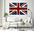 British Flag by Stella Bradley on GIANT ART - red flags