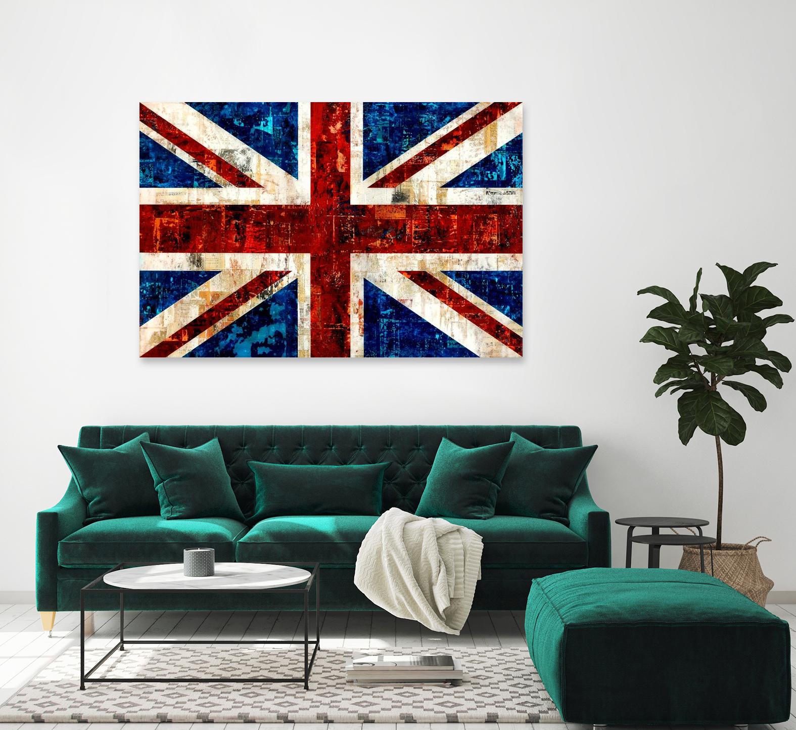 British Flag by Stella Bradley on GIANT ART - red flags